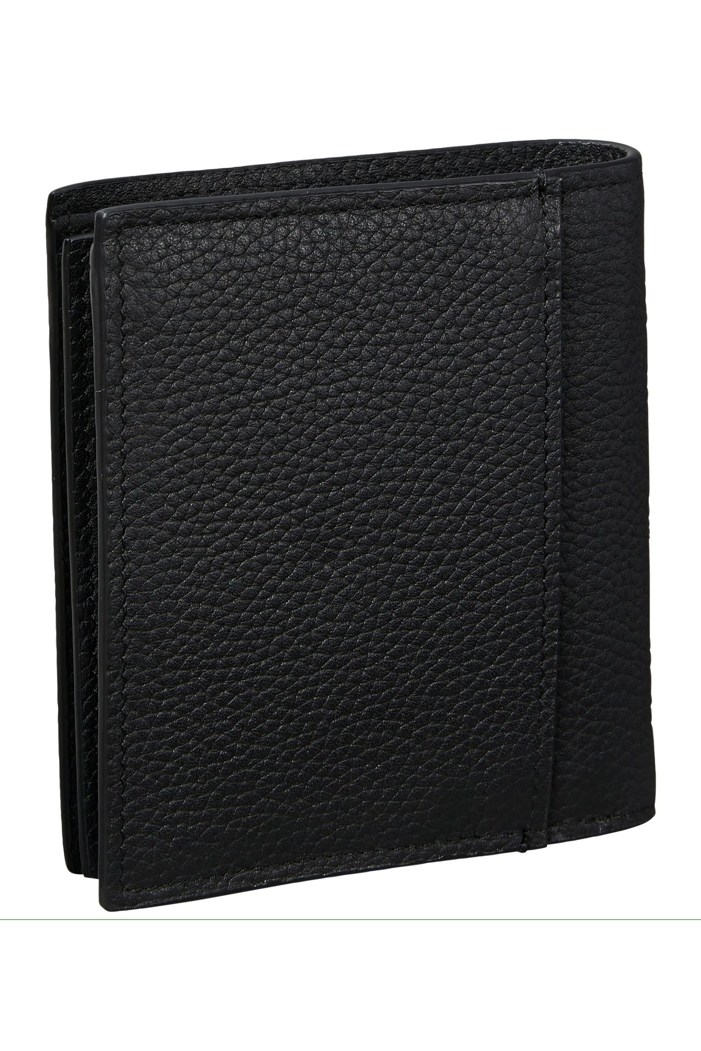 FOIL EMBOSS SLIM TRIFOLD WALLET BLACK 7
