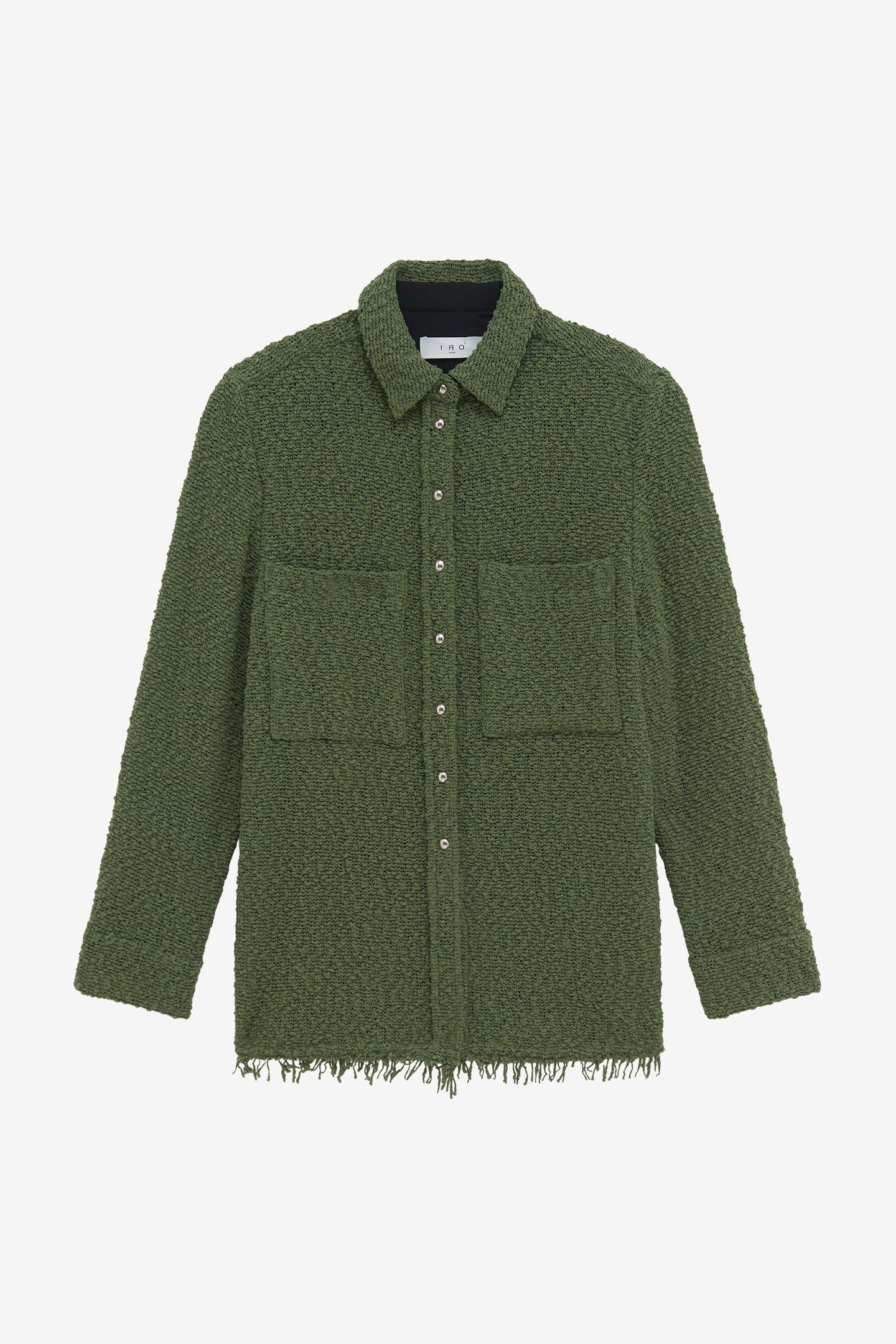 SOLARIA OVERSHIRT FOREST GREEN 4
