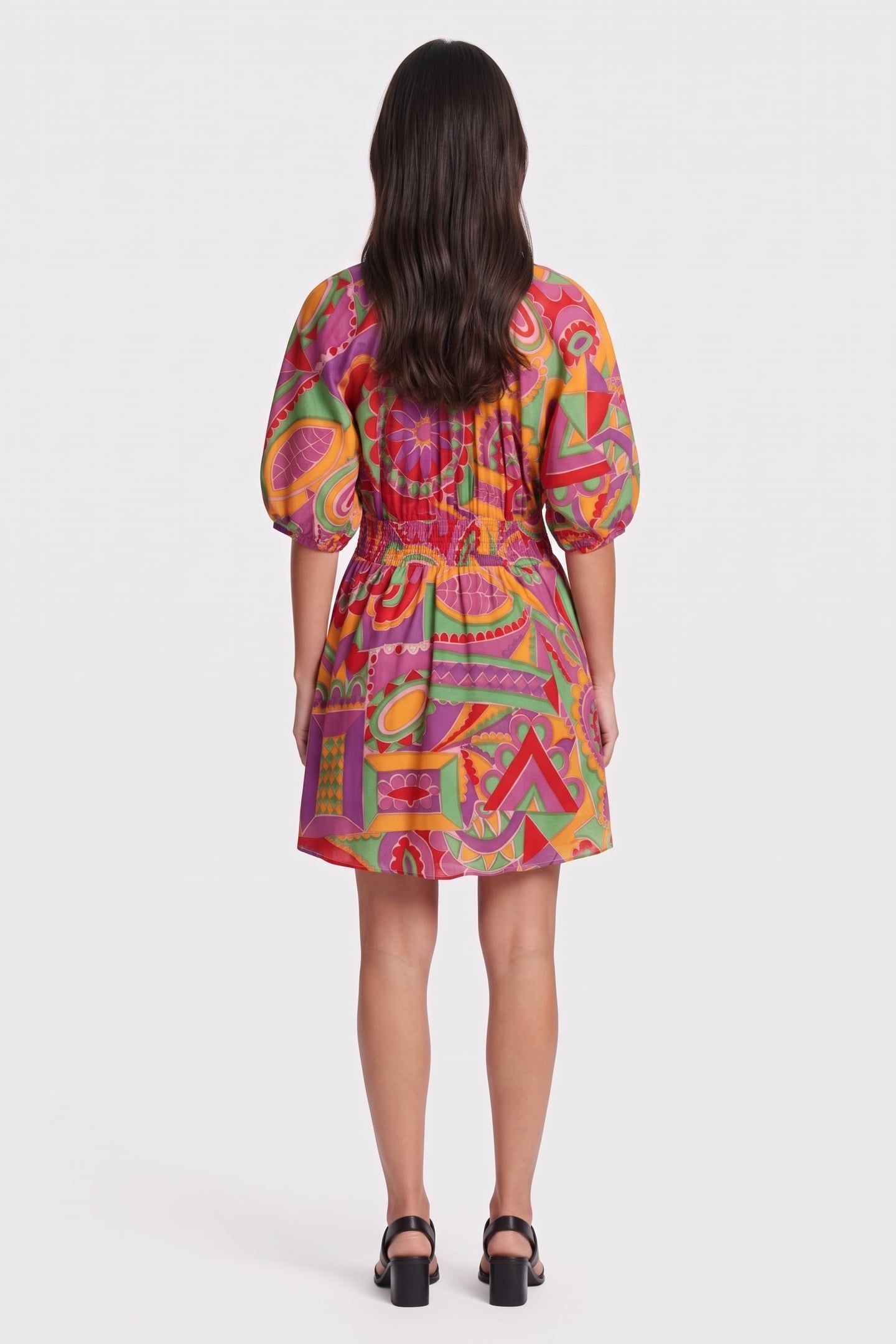 MINI DRESS FUSCHIA 2