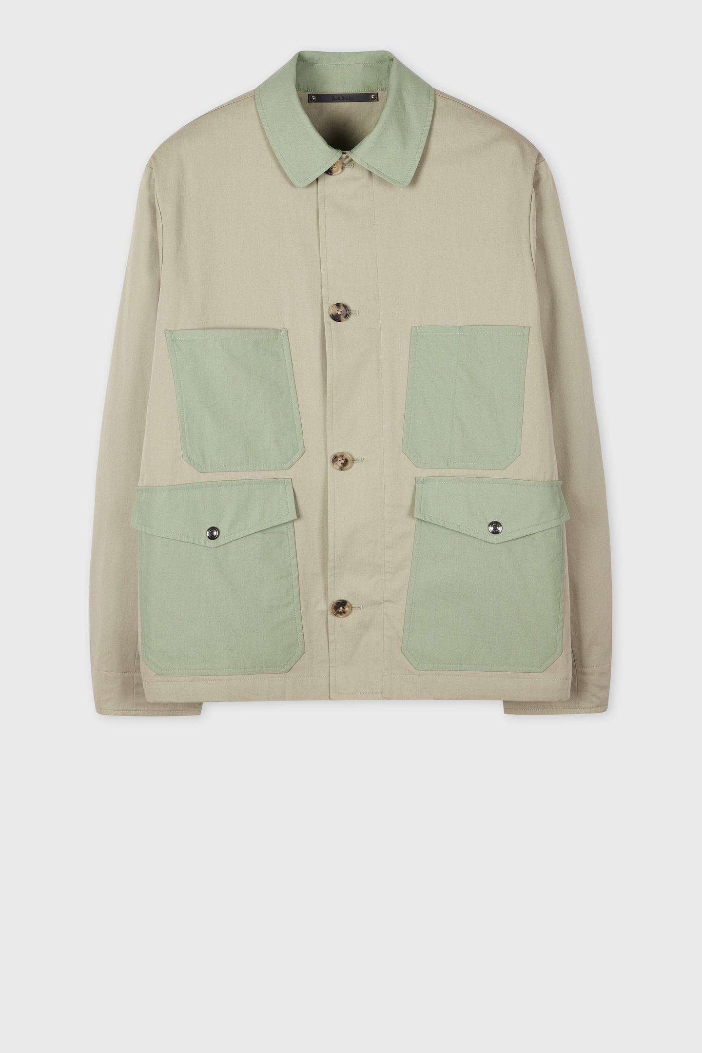 MENS MULTI PKT JACKET LT GREYISH GREEN 3