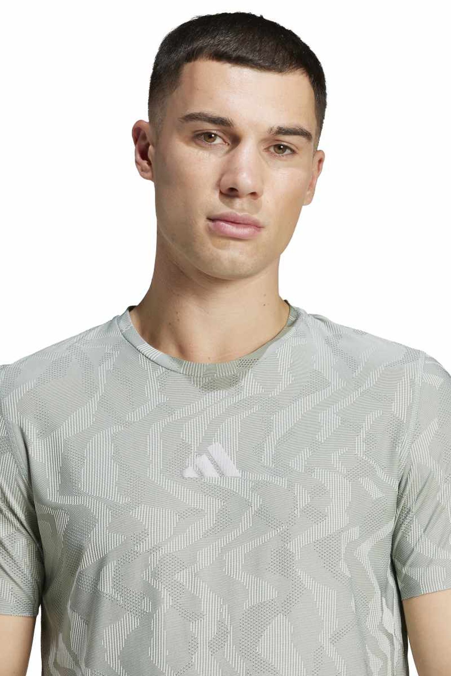 UNISEX ULT ENG TEE SILVER GREEN 5