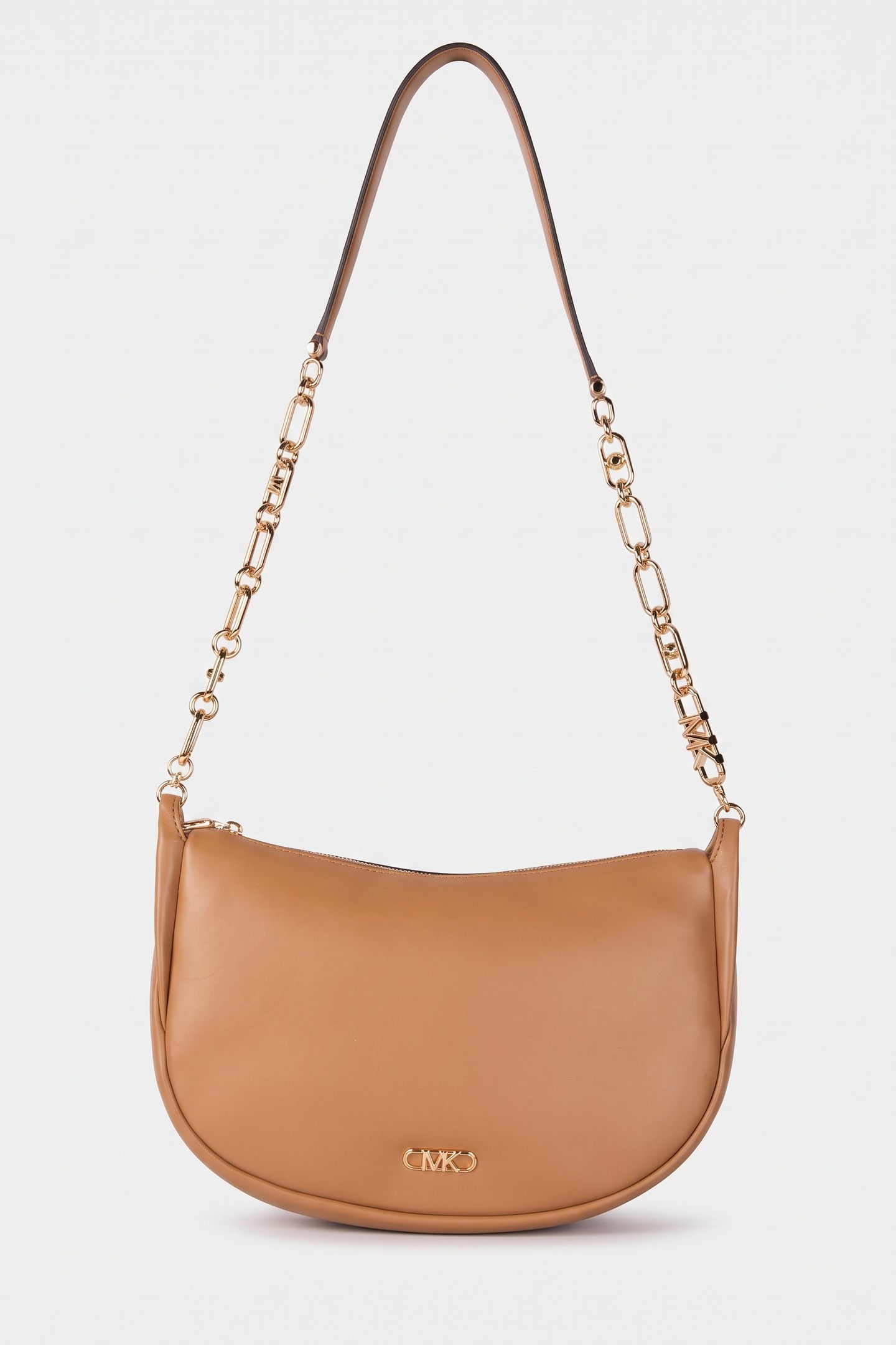 LARGE CHAIN MESSENGER PALE PEANUT 1