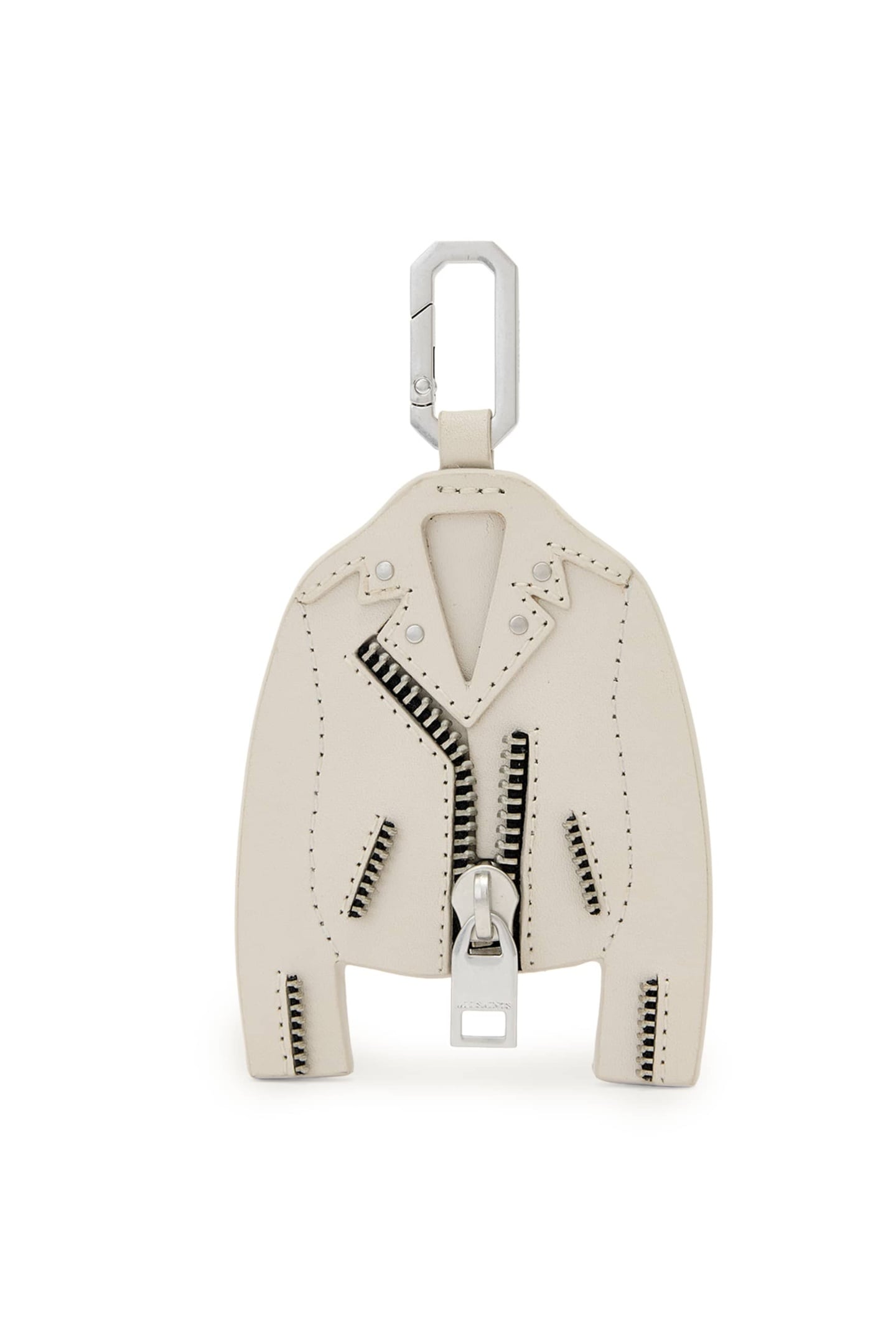 DALBY KEYRING IVORY WHITE/SILVER 4