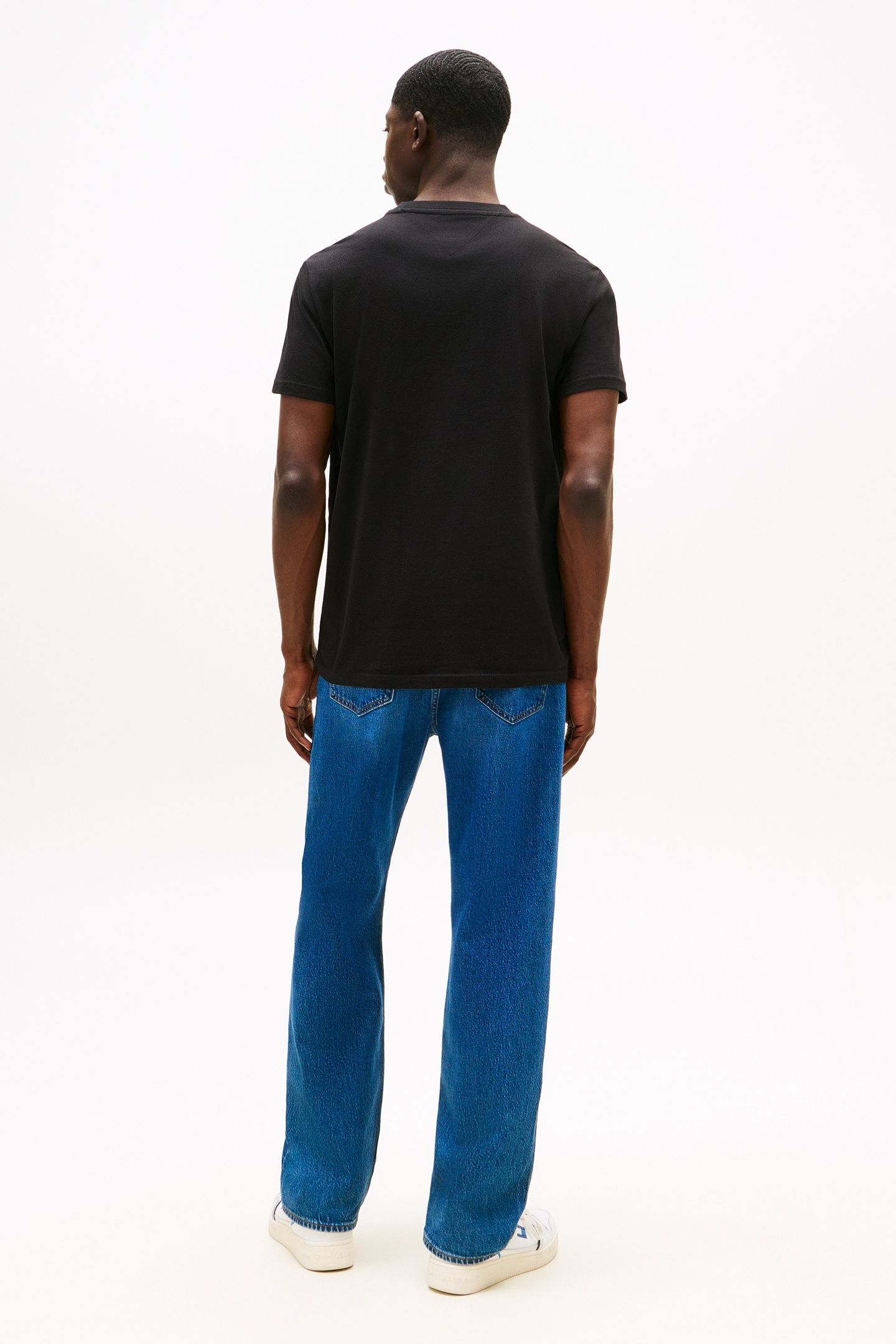 TJM SLIM LINEAR TEE BLACK 2