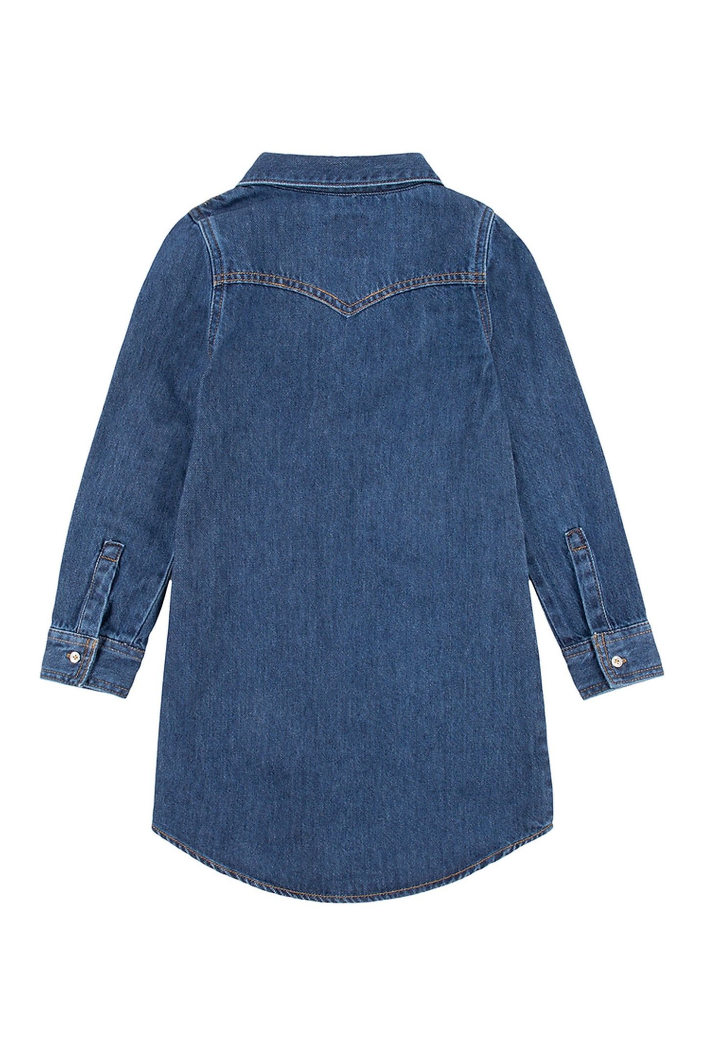 GIRLS WESTERN SHIRT DRESS DAISY CHAIN 2