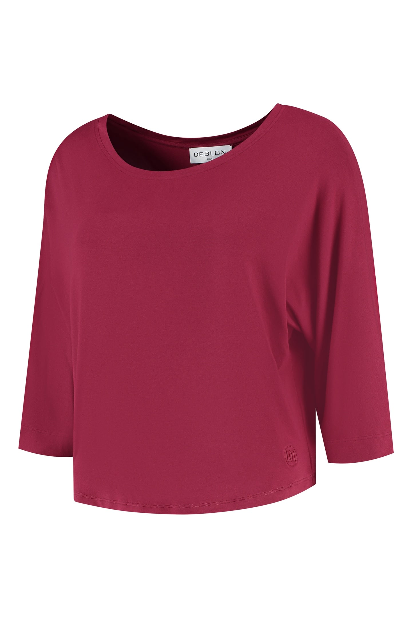 LESLIE TOP CRIMSON RED 3