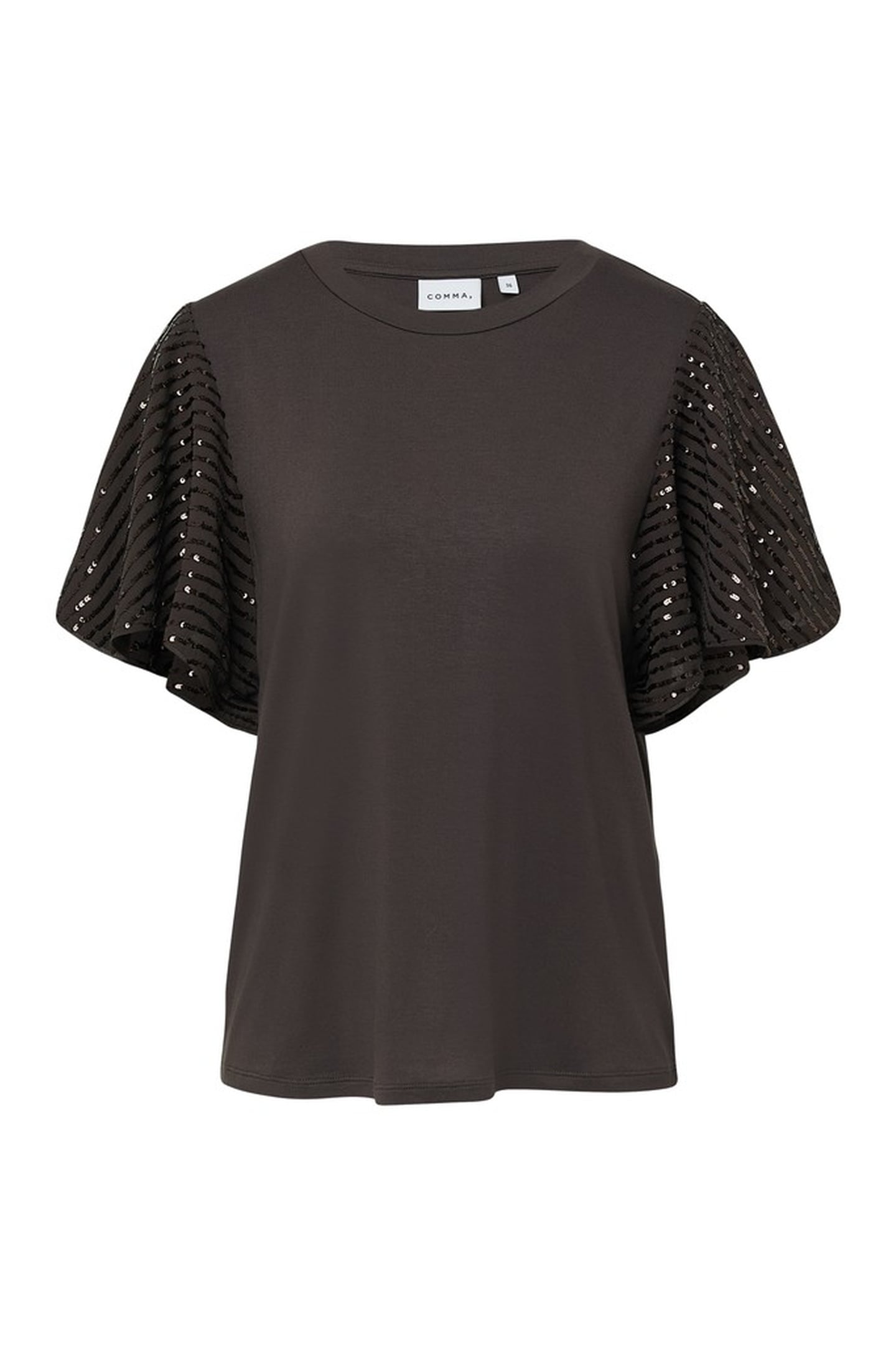 COMMA T-SHIRTS BROWN 4