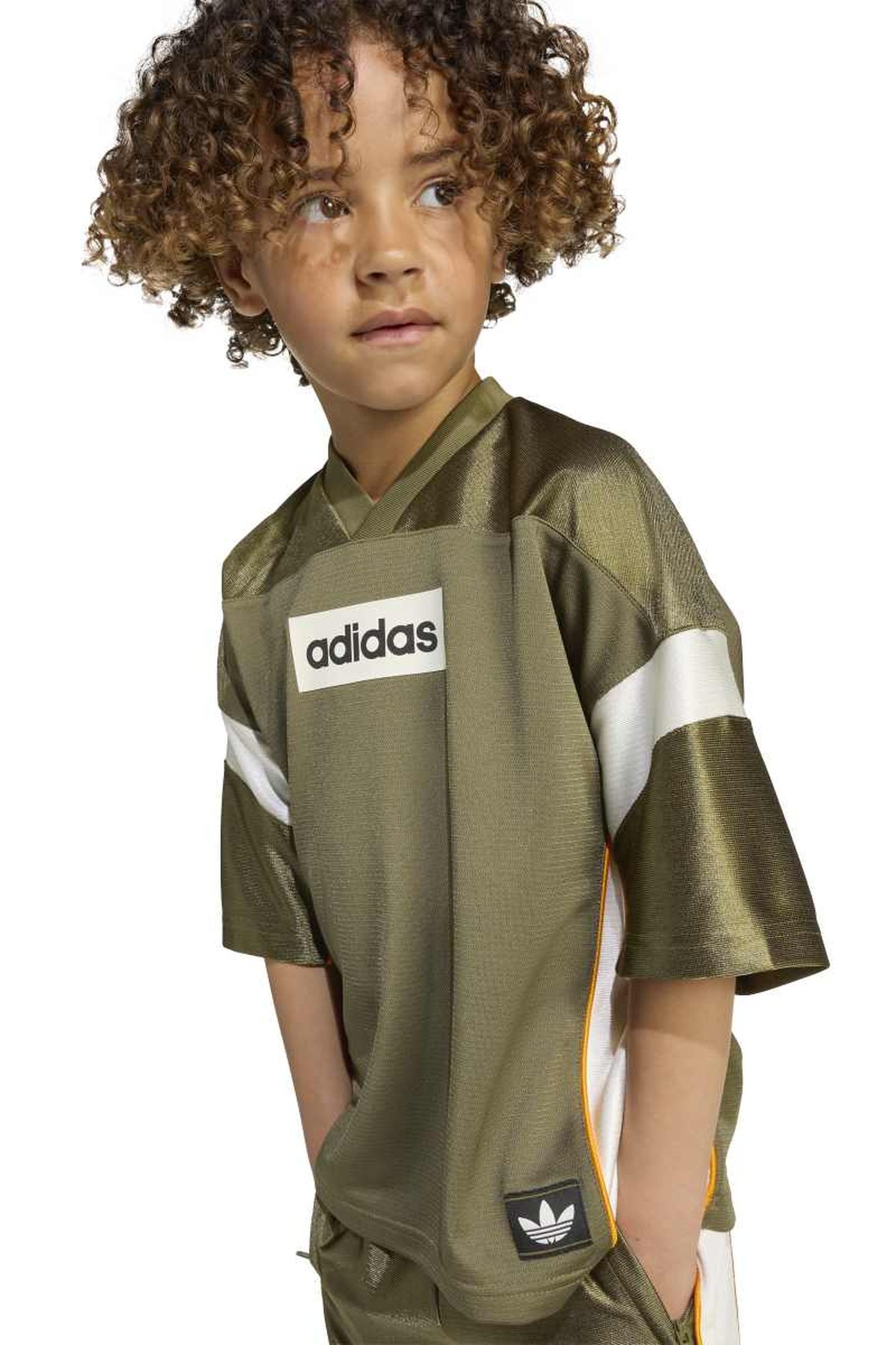 KIDS SHORT TEE SET FOCUS OLIVE 8