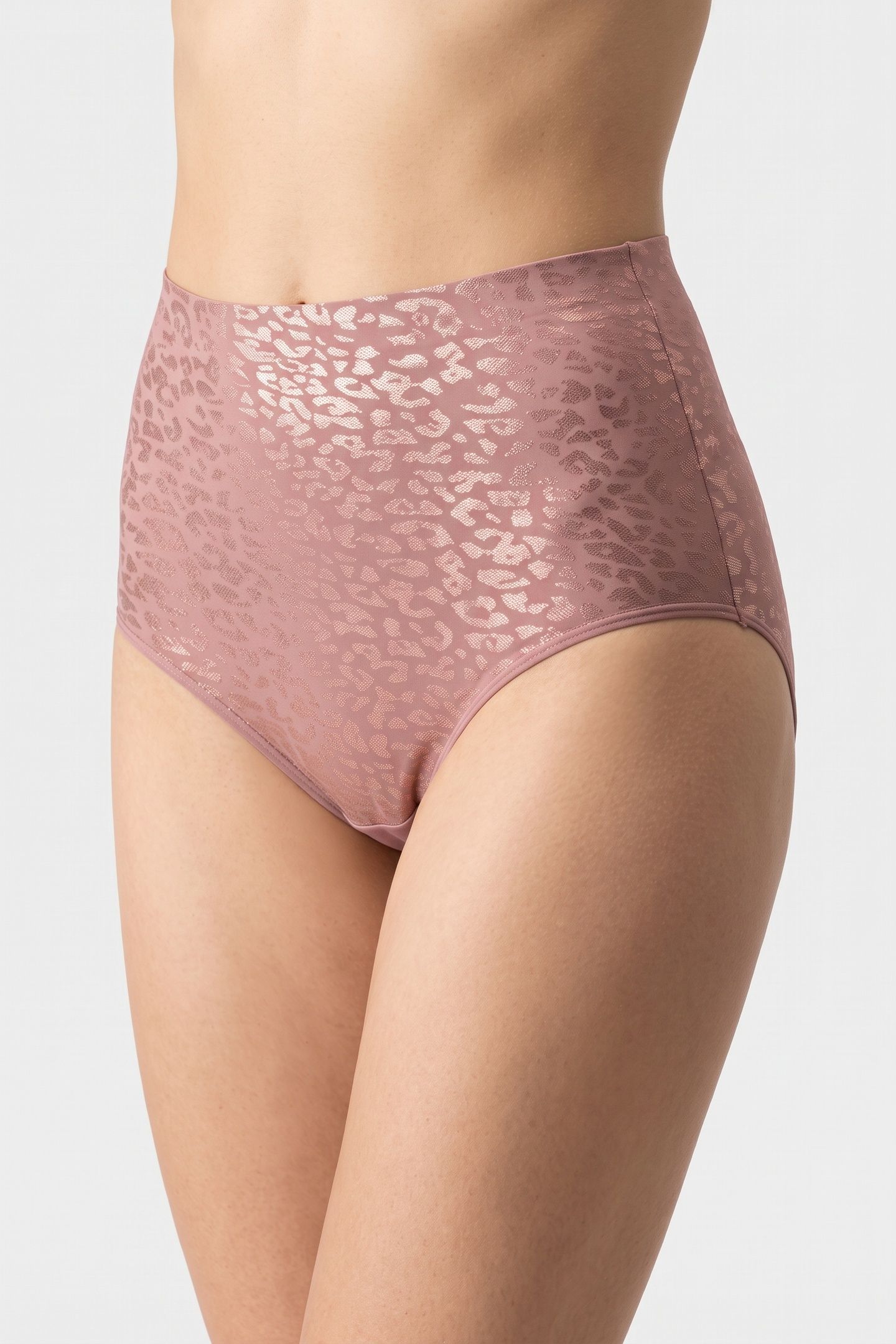 UW BRA WIREFREE PINK LEO SHIMMER 1