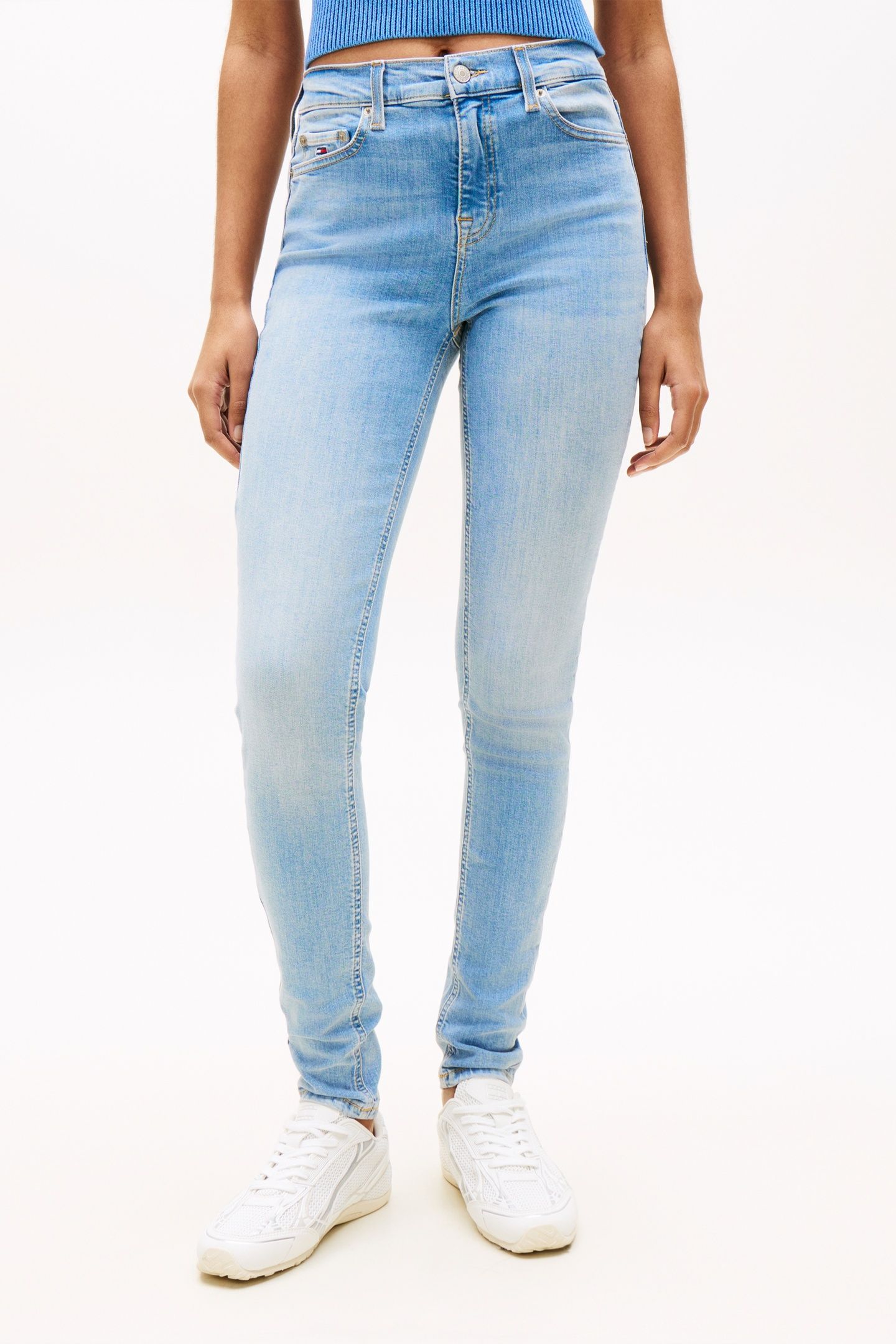NORA MID RISE SKINNY BI0214 DENIM LIGHT 1