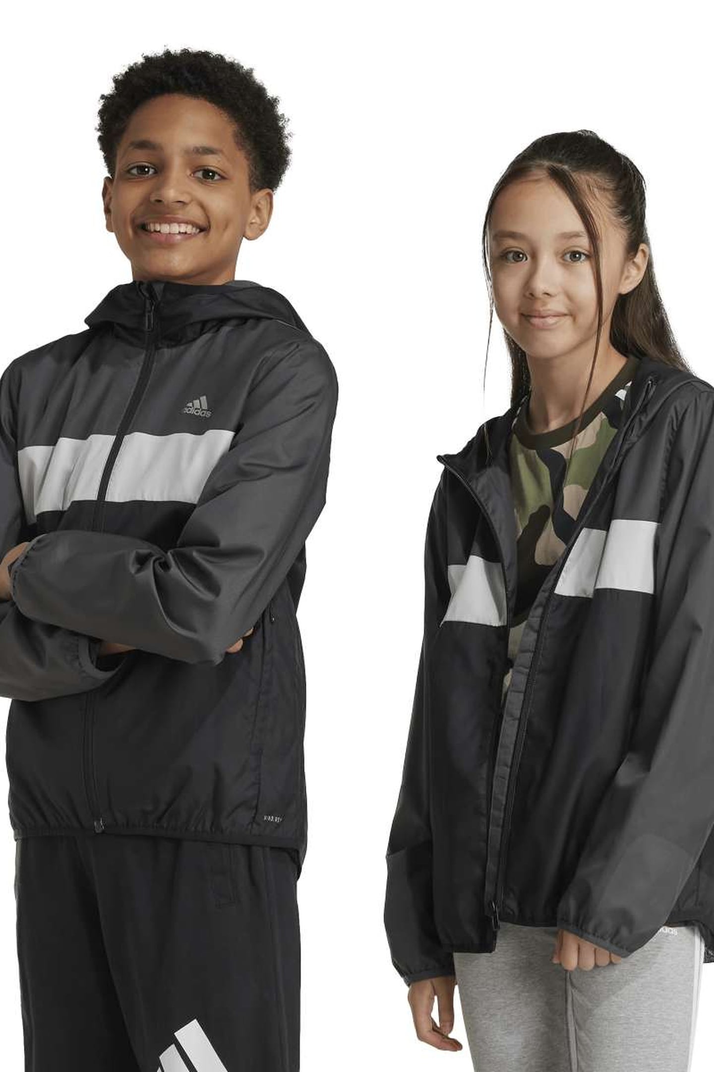 JUNIOR TIBERIO WINDBREAKER GREY SIX 3