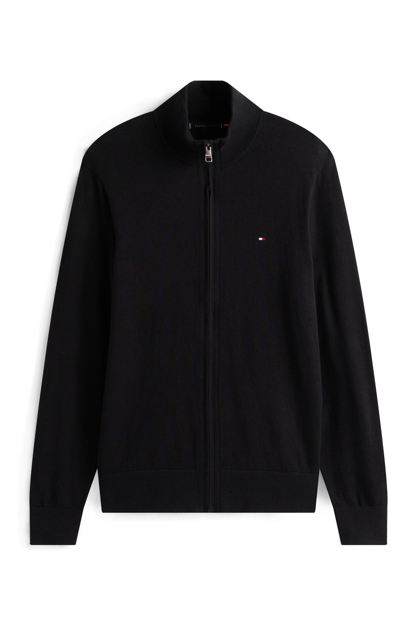 PIMA COTTON CASHMERE SWEATER BLACK 4