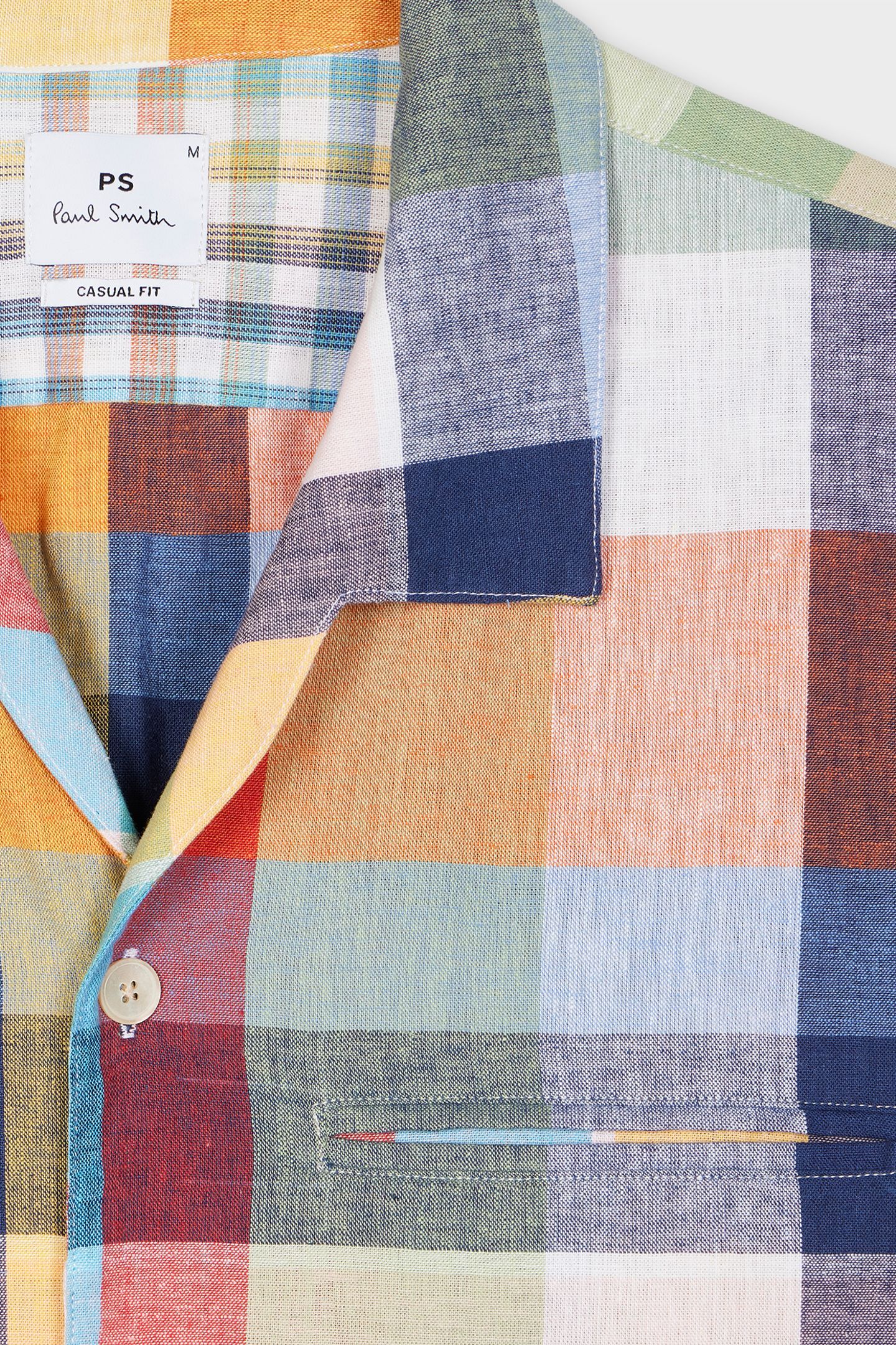 MENS SS CASUAL FIT SHIRT MULTI COLOURED 4