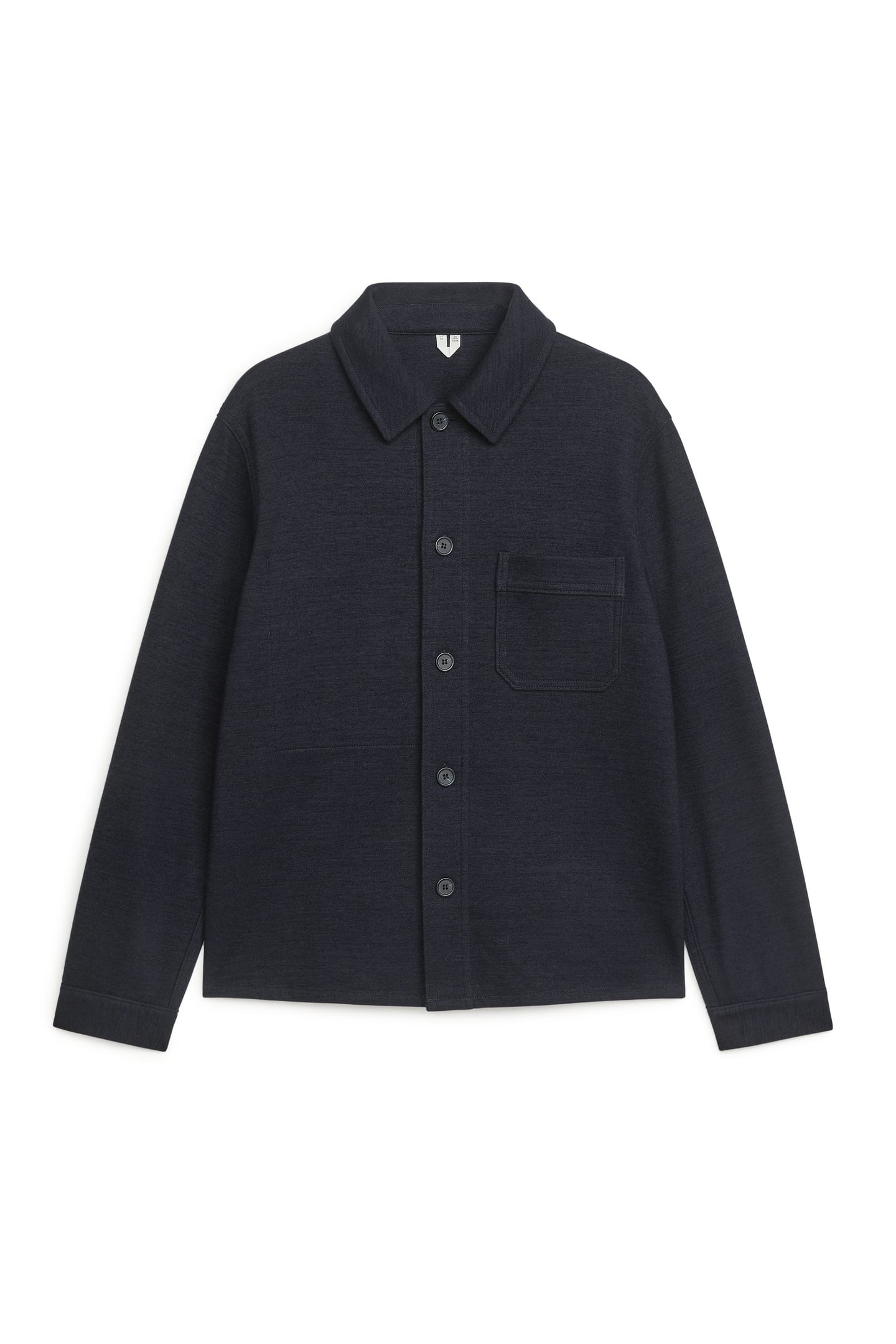 BODEY COTTON WOOL OVERSHIRT BLUE 3