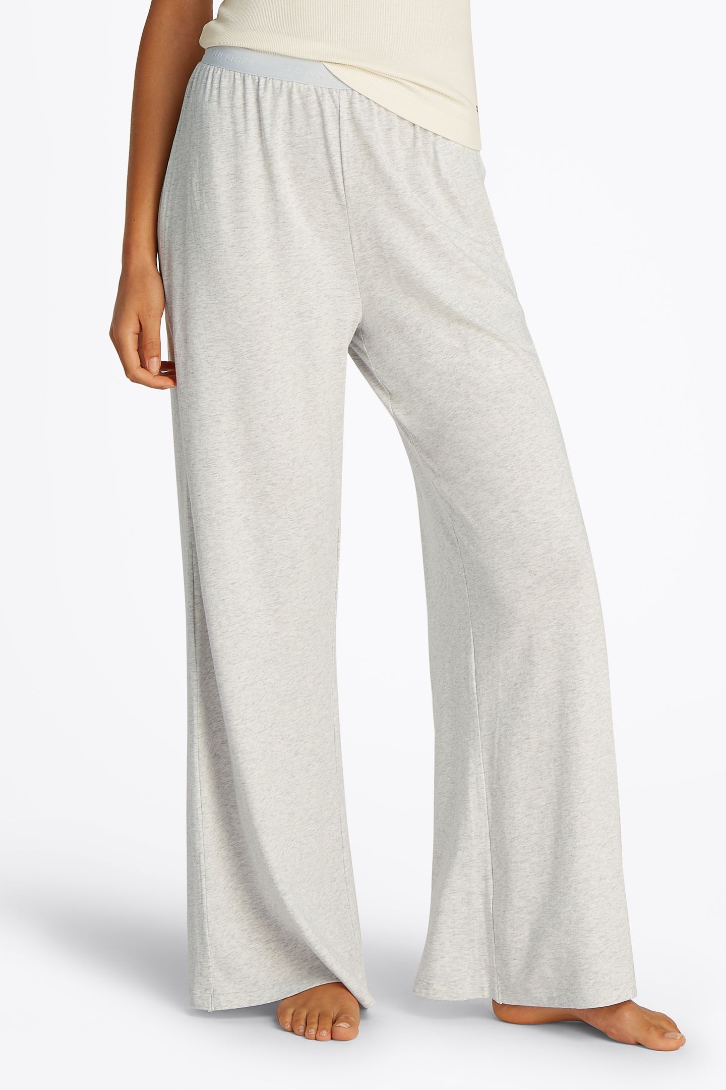 MODAL PANTS WARM ICE GREY HEATHER 2