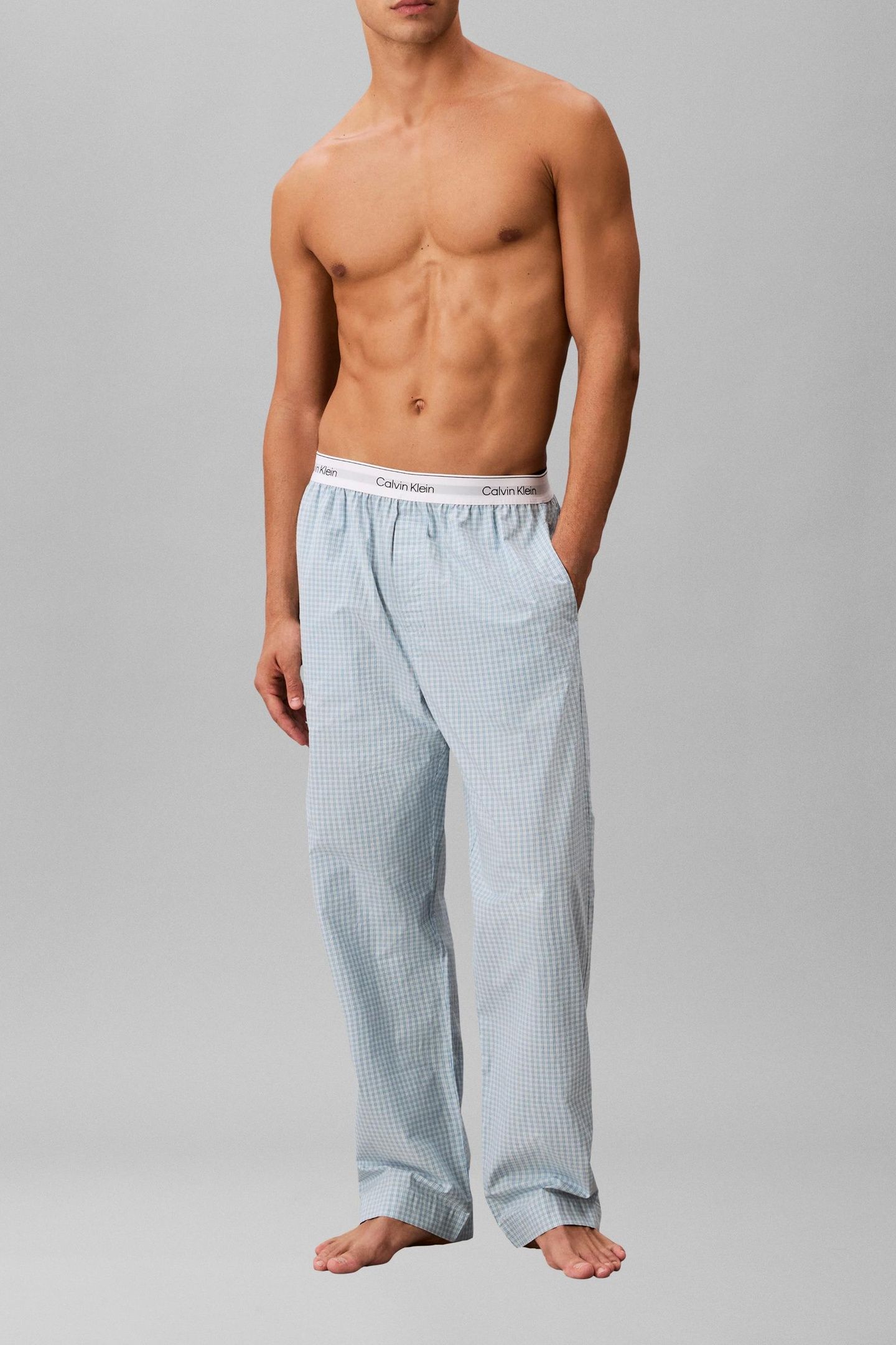 SLEEP PANT SUMMIT PLAID BALLAD BLUE 3
