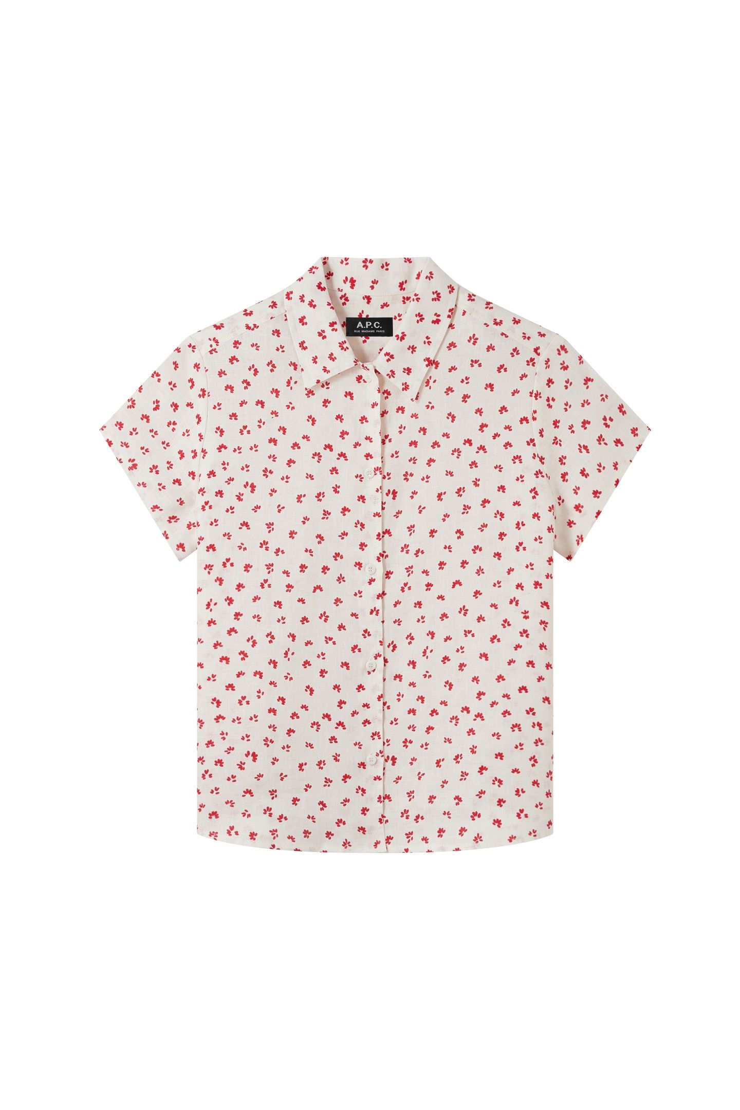 SHORT-SLEEVE SHIRT MARINA OFF-WHITE 2