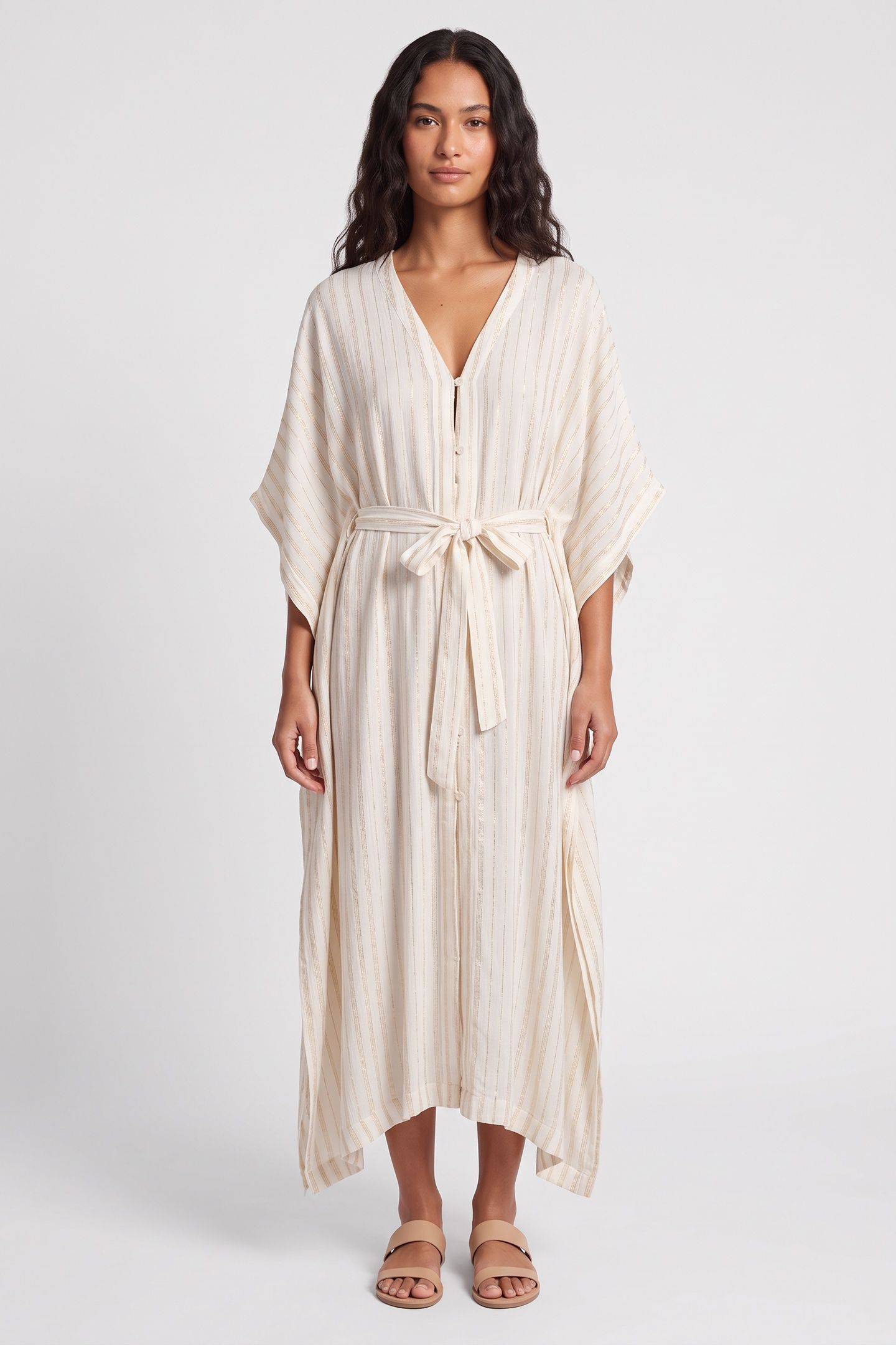 MANILA LUREX ROBE WHITE 1