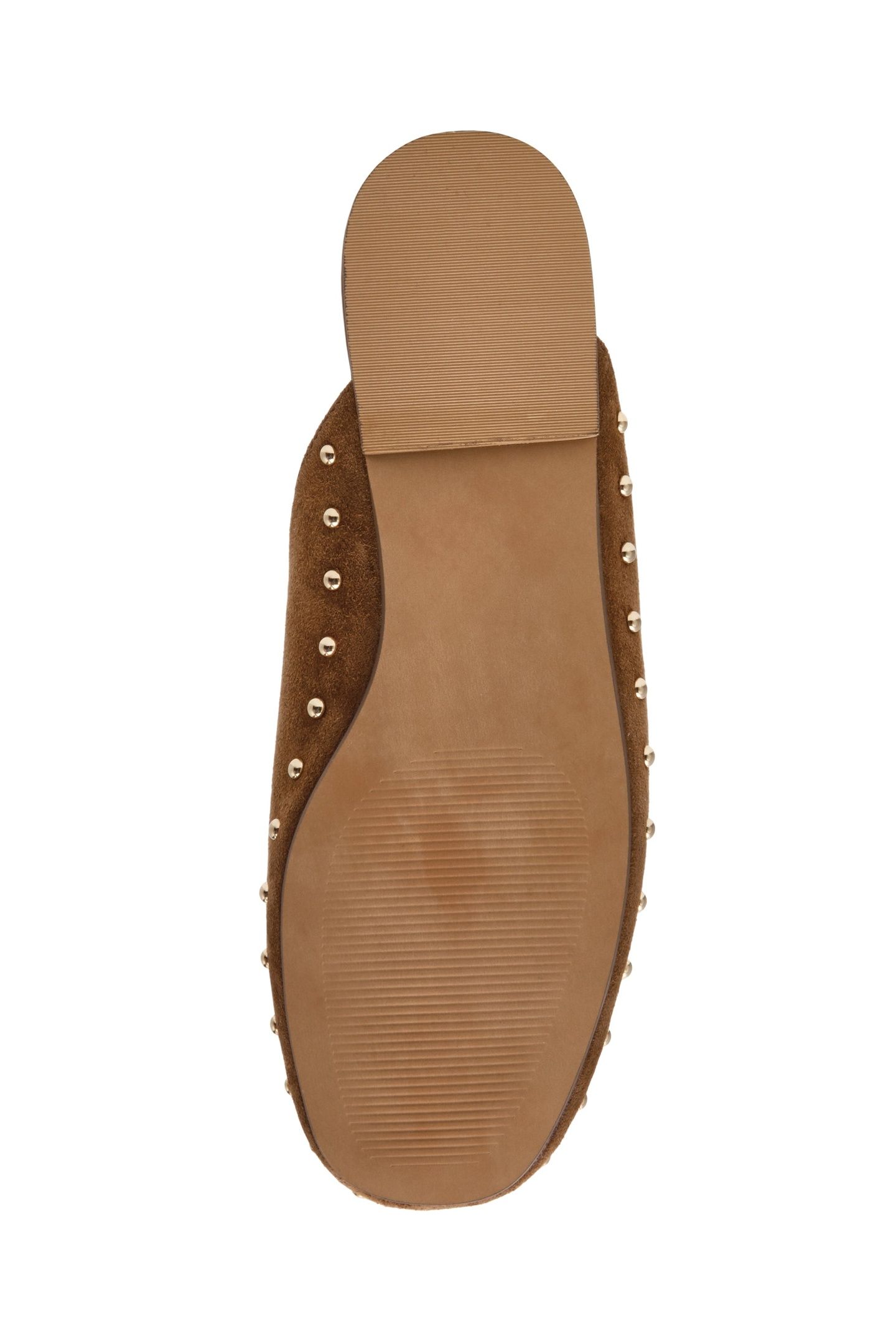 PEARSON FLAT SHOES CHESTNUT SUEDE 7