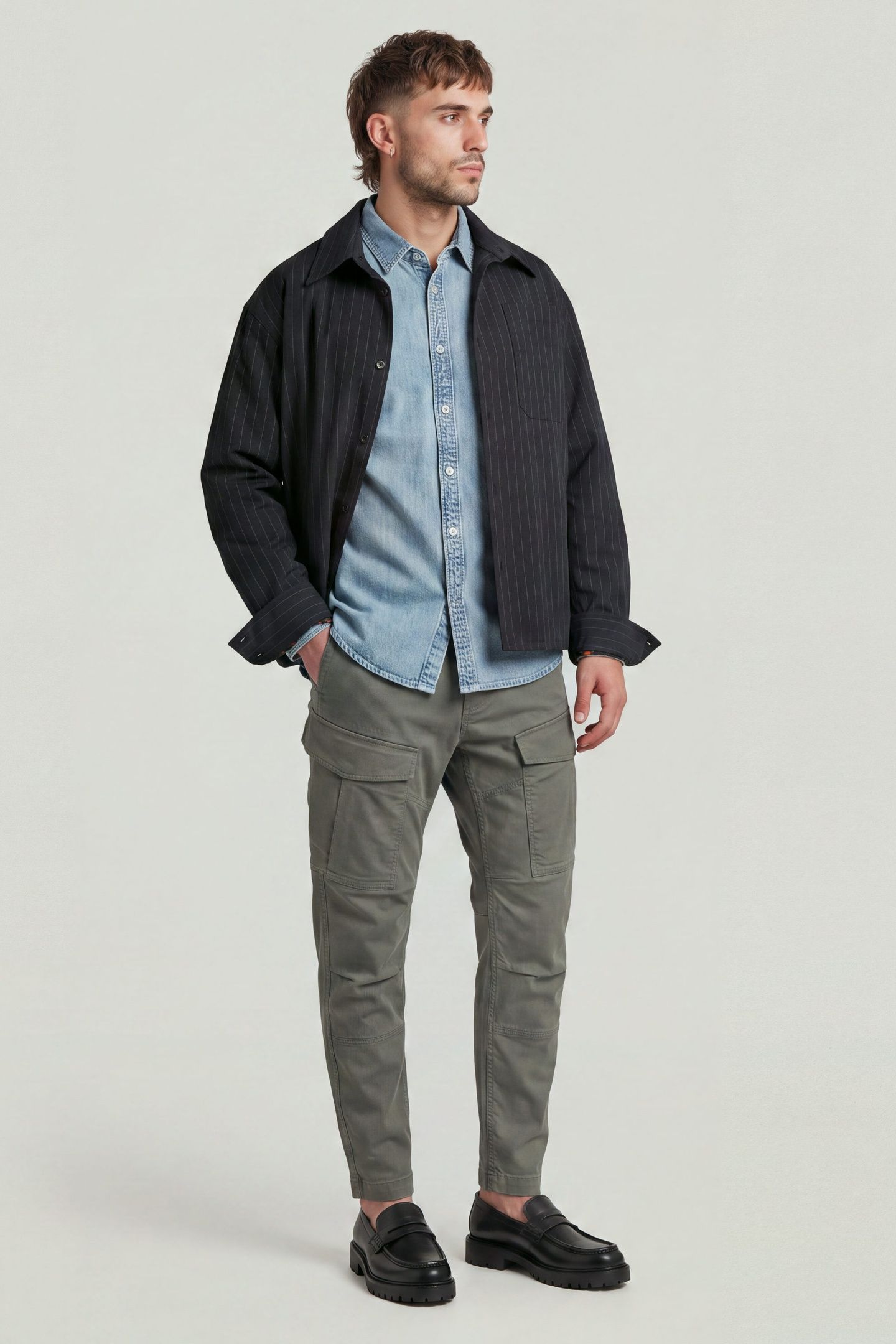 CARGO 3D REGULAR TAPERED MULTICOLOR 3