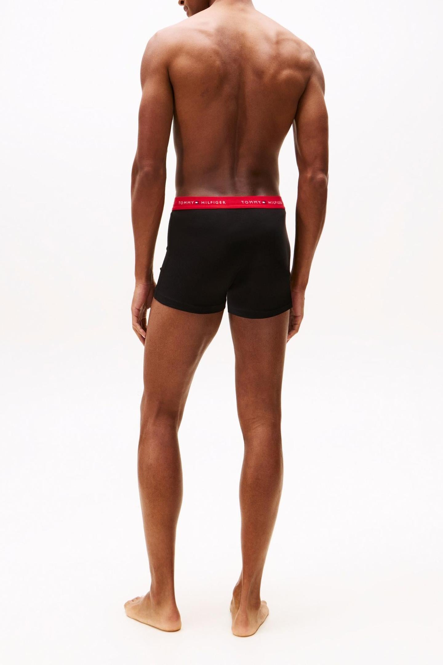 3-PACK WAISTBAND TRUNK PRIM RED/REG RED/VESS BLU 5