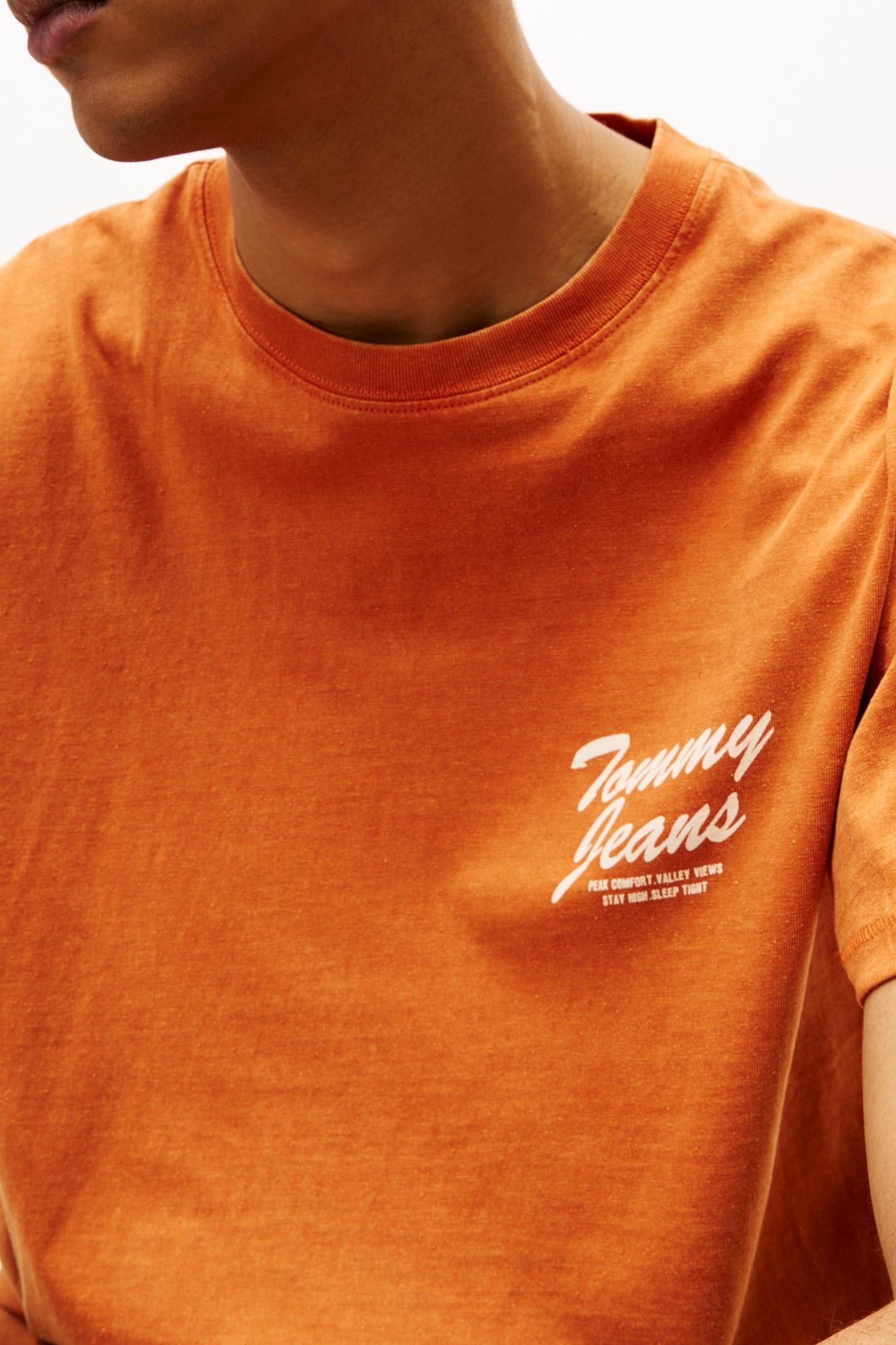 TJM RELAXED NOVELTY TEE VOYAGER ORANGE 5