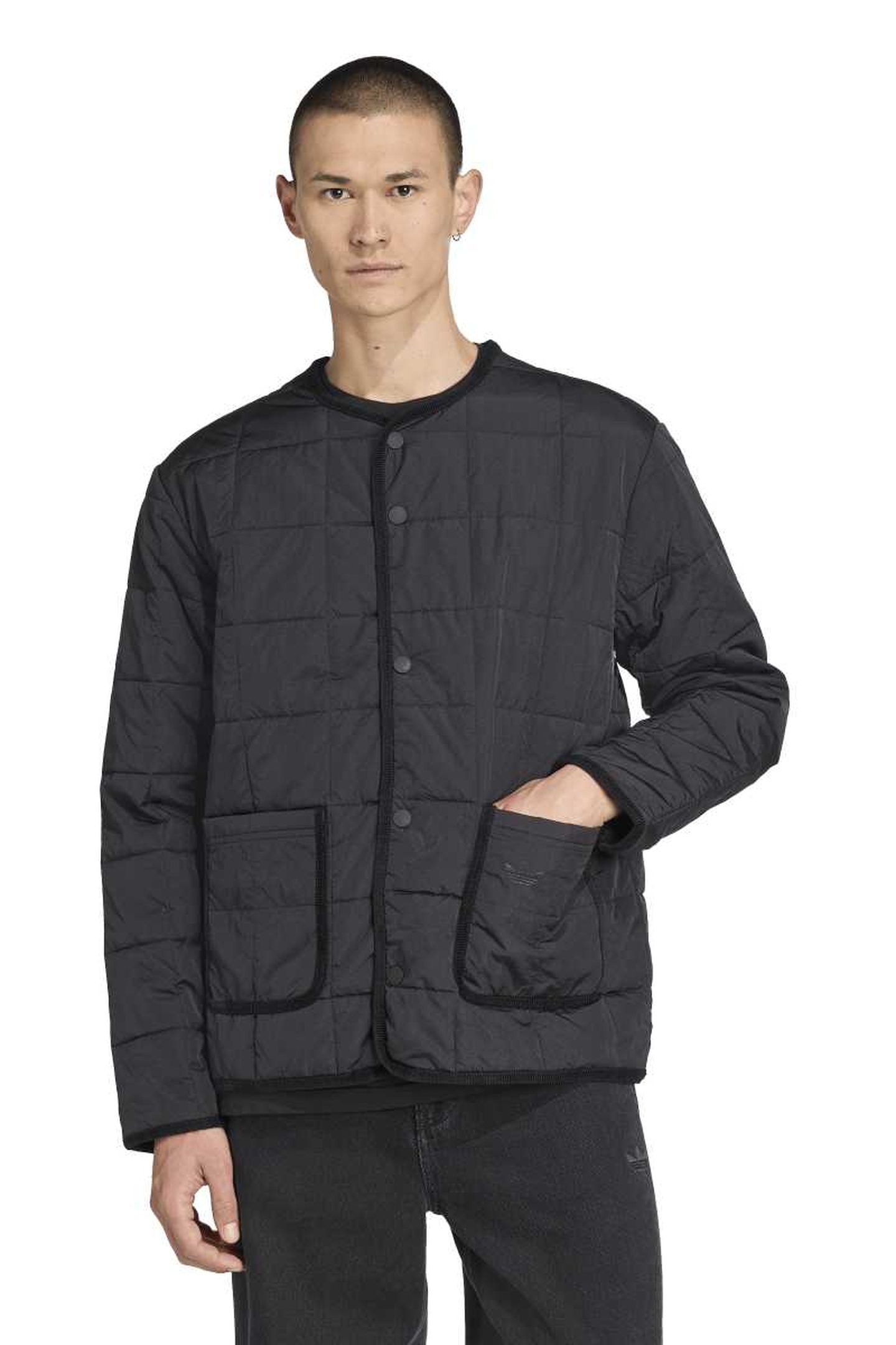 UNISEX QUILTED JACKET BLACK 1