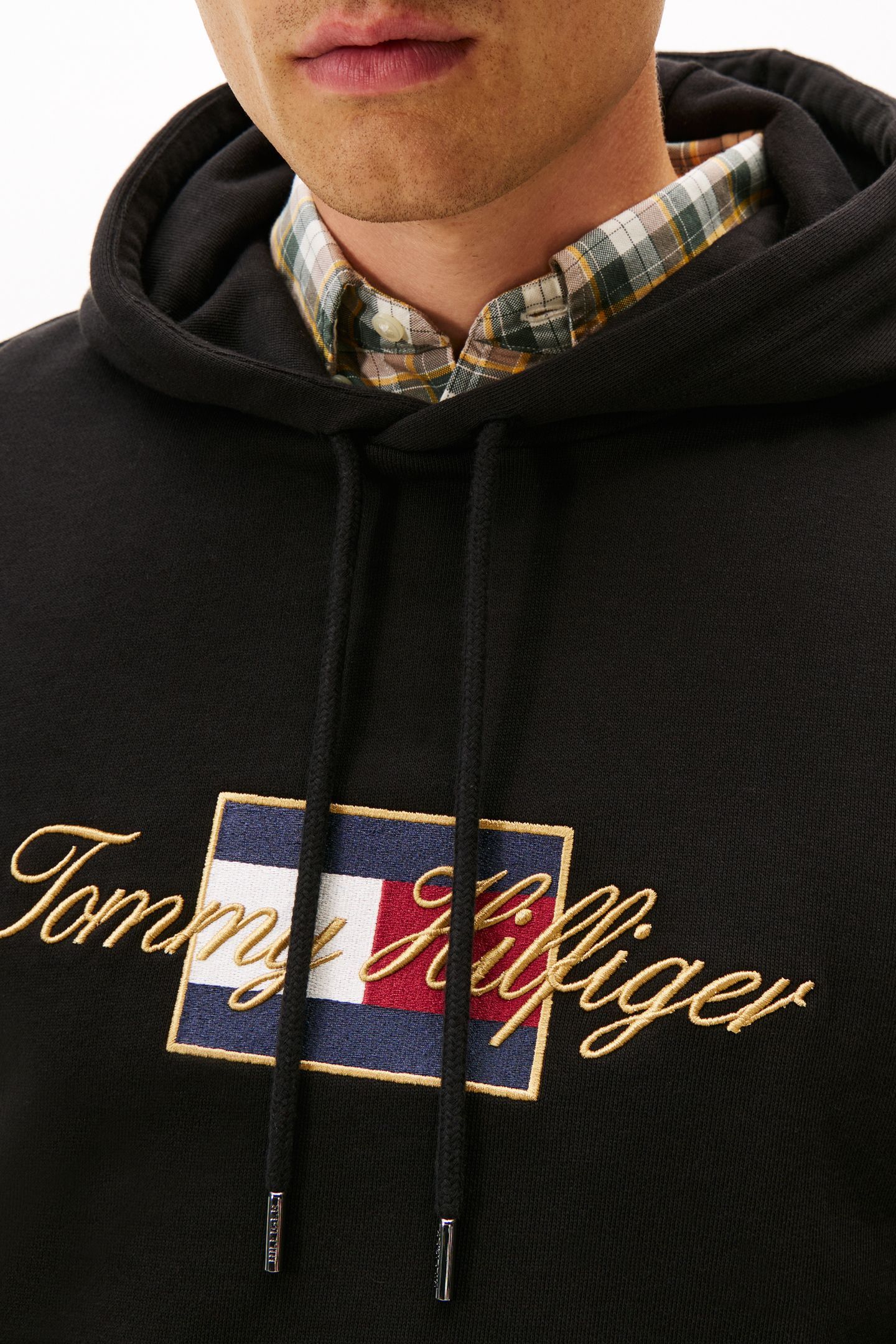 ICON GOLD HOODIE BLACK 5