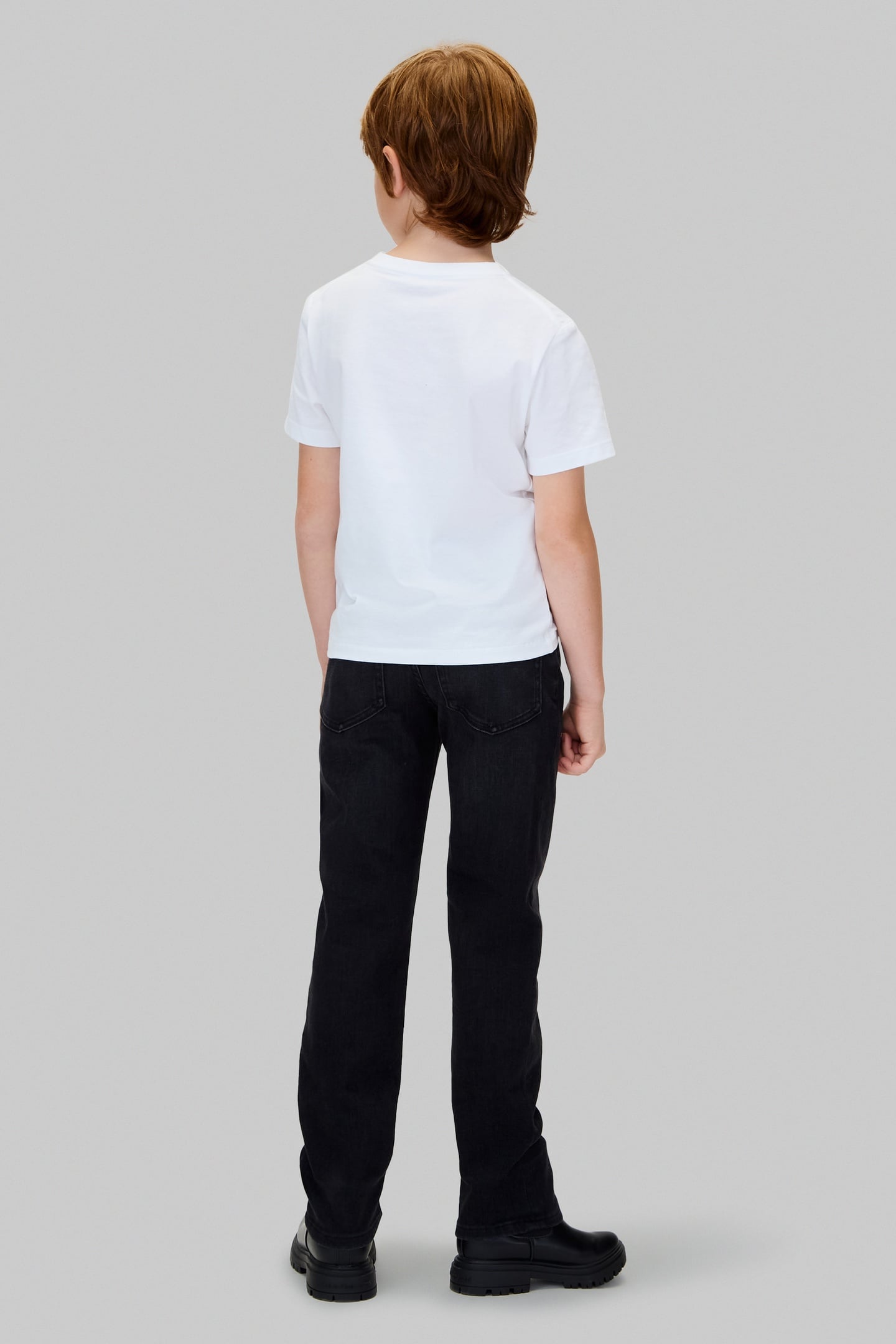 BOYS REGULAR STRAIGHT WASHED BLACK 2