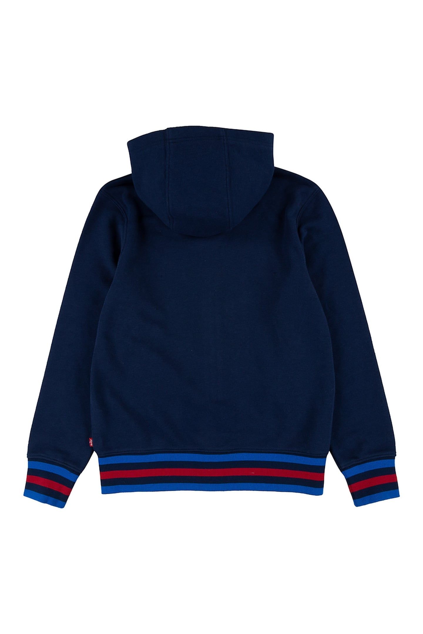 BOYS SPORTSWEAR LOGO ZIP HOODIE DRESS BLUES 2