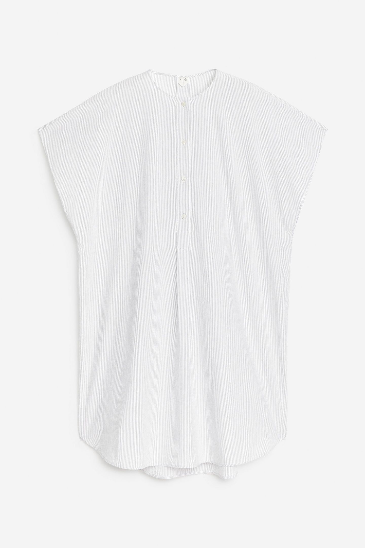 FLOW WASHED COTTON TUNIC WHITE 3