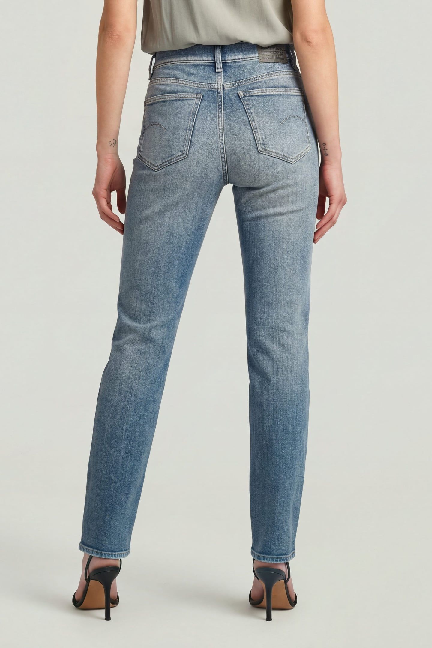 VIKTORIA HIGH STRAIGHT MEDIUM BLUE 2