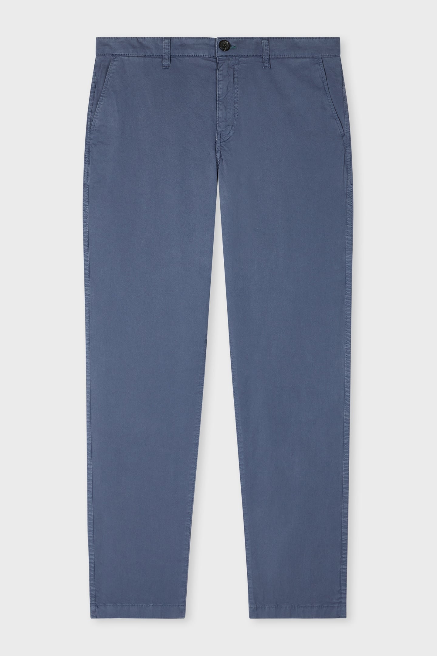MENS TAPERED FIT STITCHED CHINO INDIGO 4
