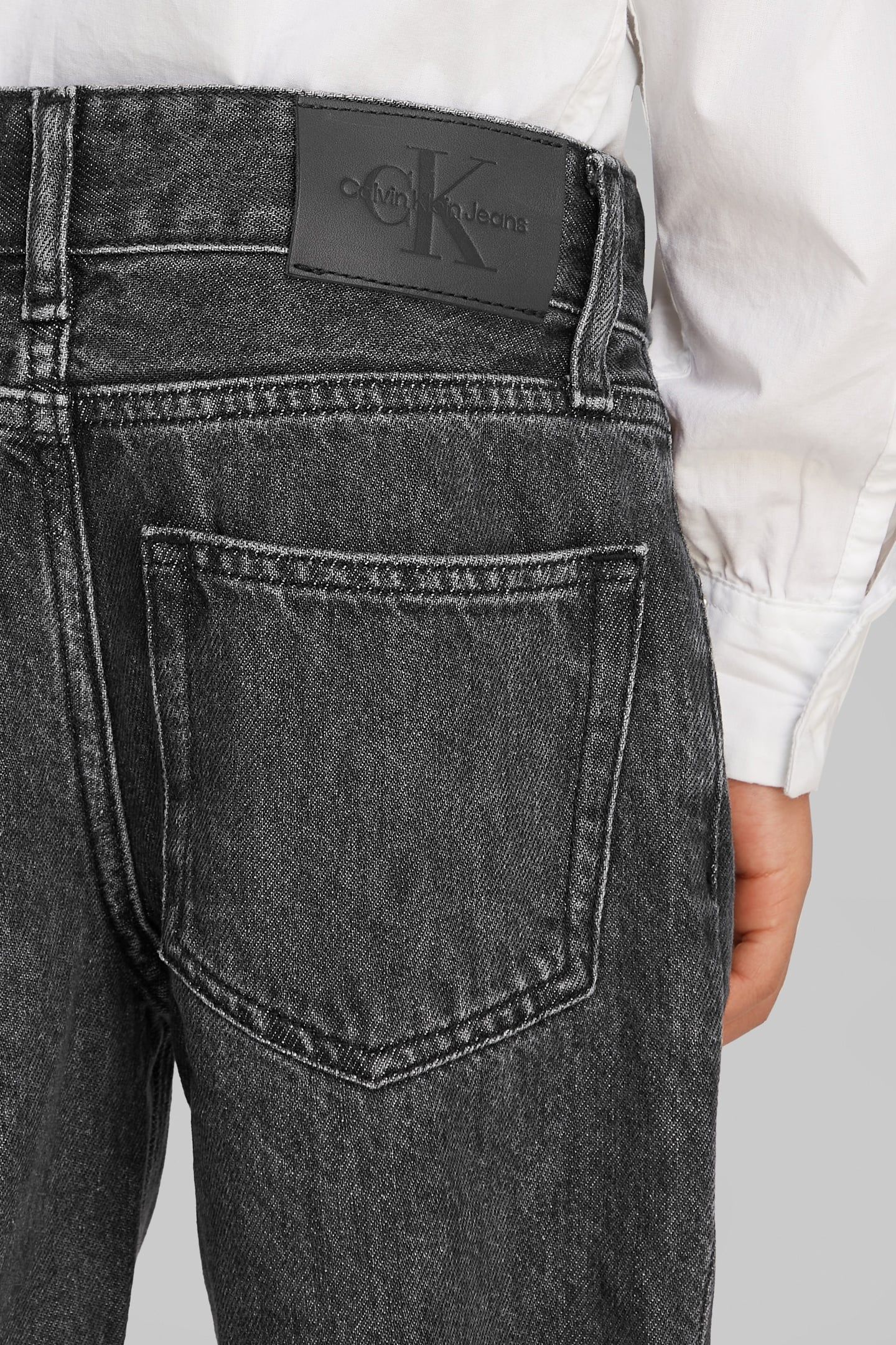 BOYS REGULAR STRAIGHT SOFT BLACK 5