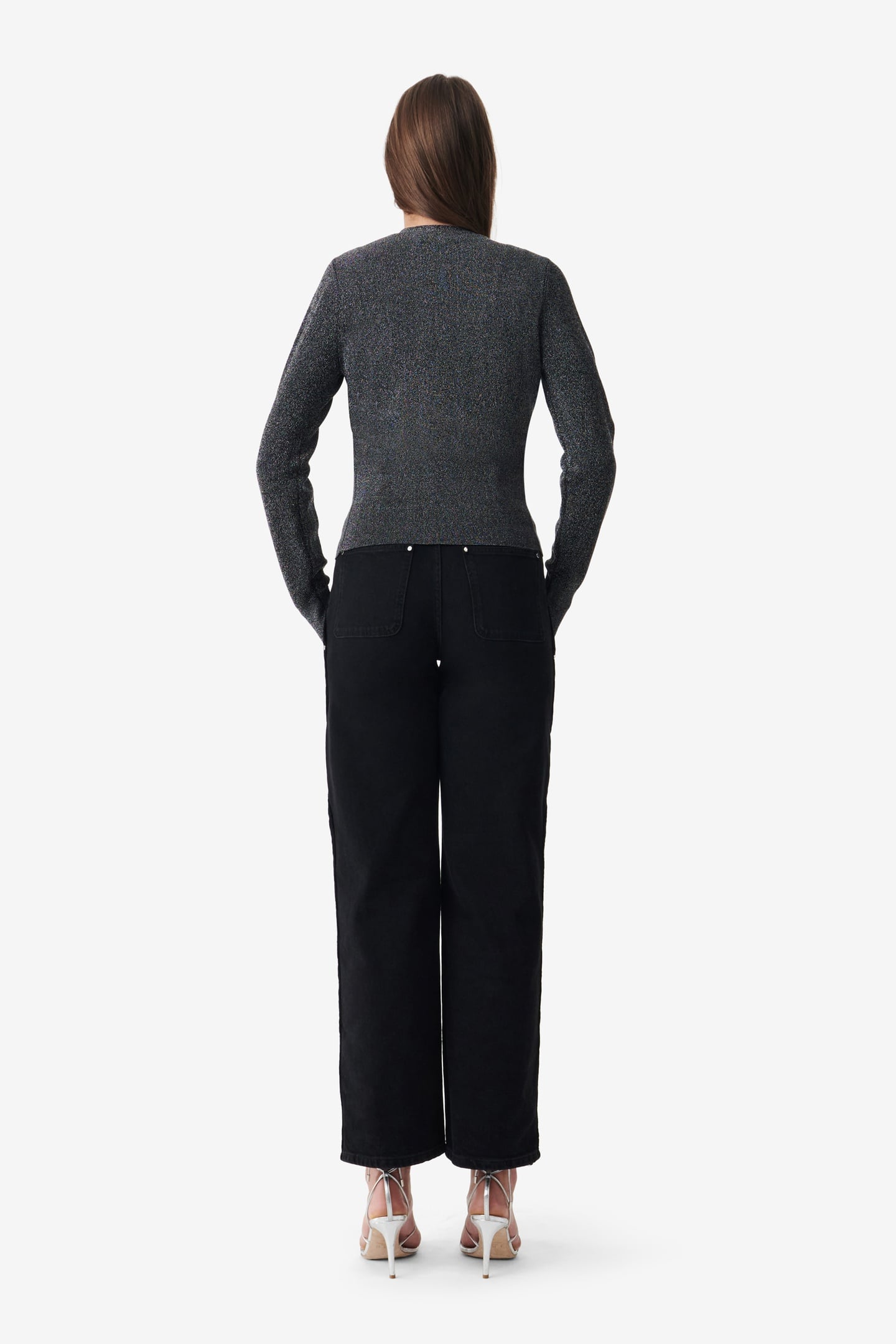 ALEA SWEATER BLACK LUREX 2