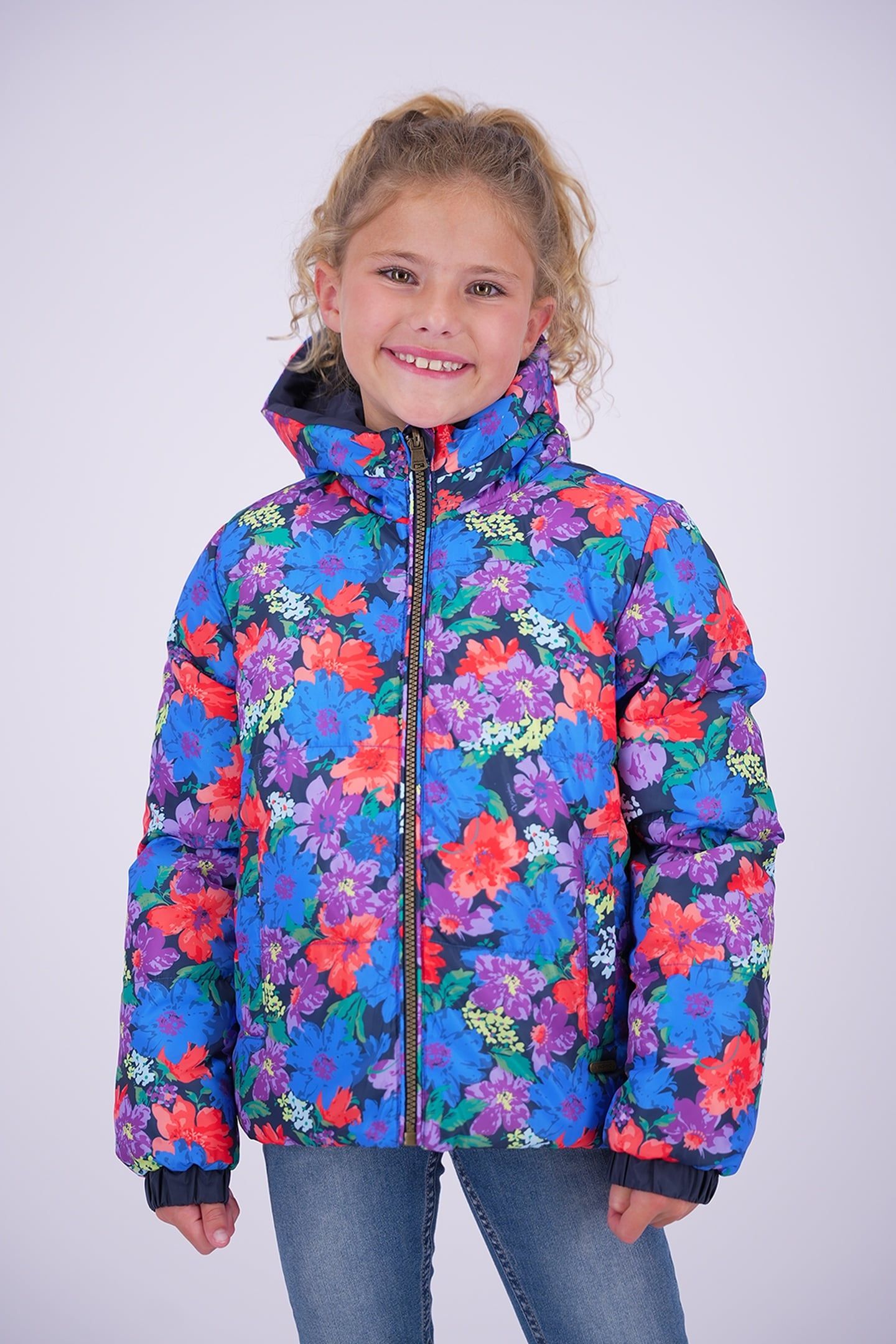 GIRLS TAMIA JACKET OUTDOOR DARK BLUE 1