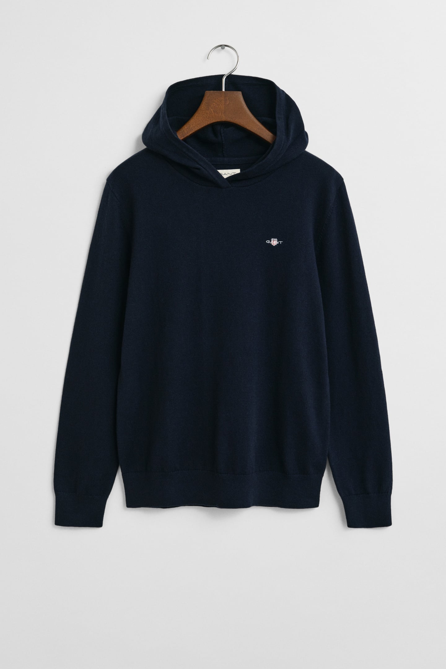 TEEN UNISEX KNITTED HOODIE EVENING BLUE 2