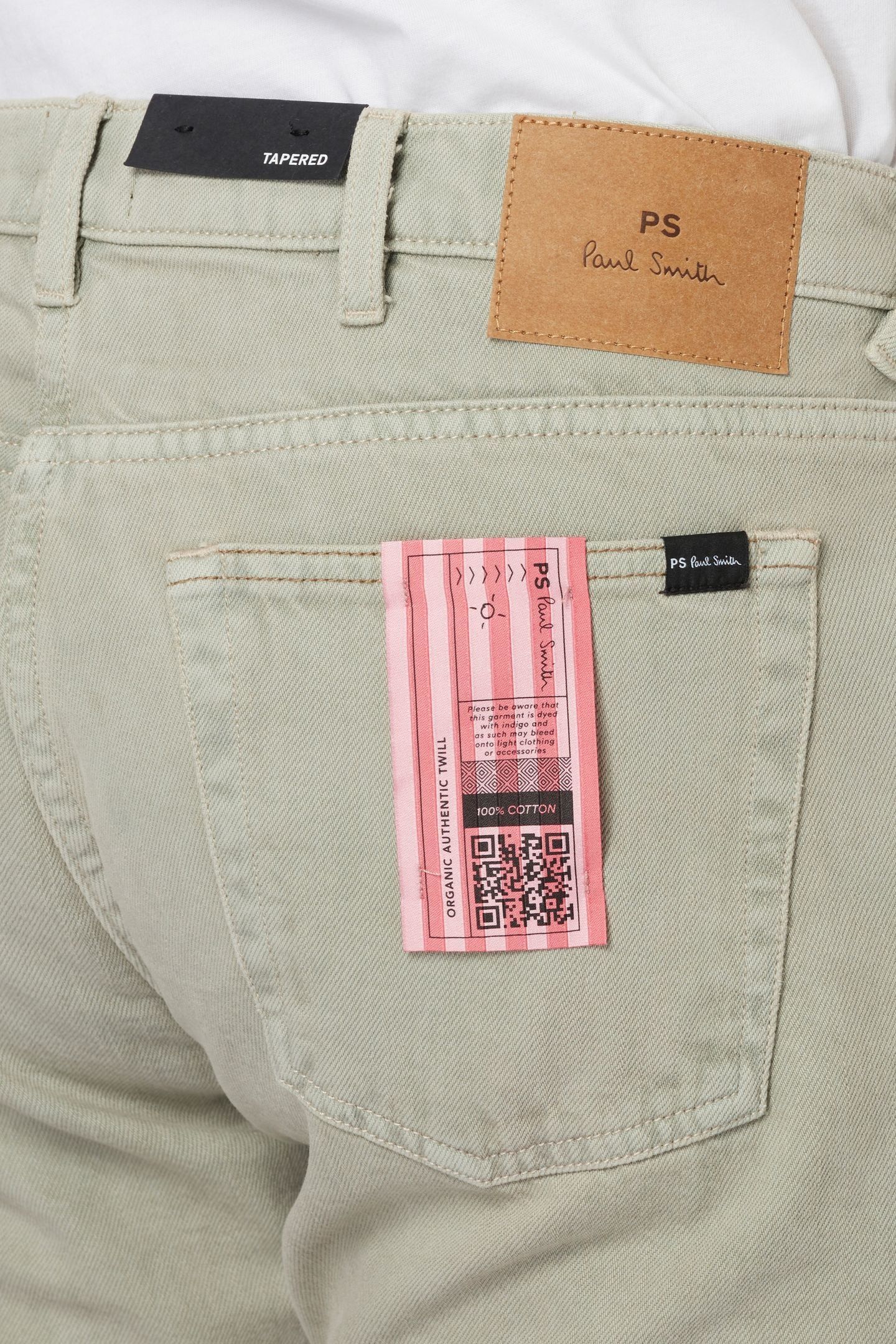 MENS TAPERED FIT JEAN ALL OVER BLEACH 8