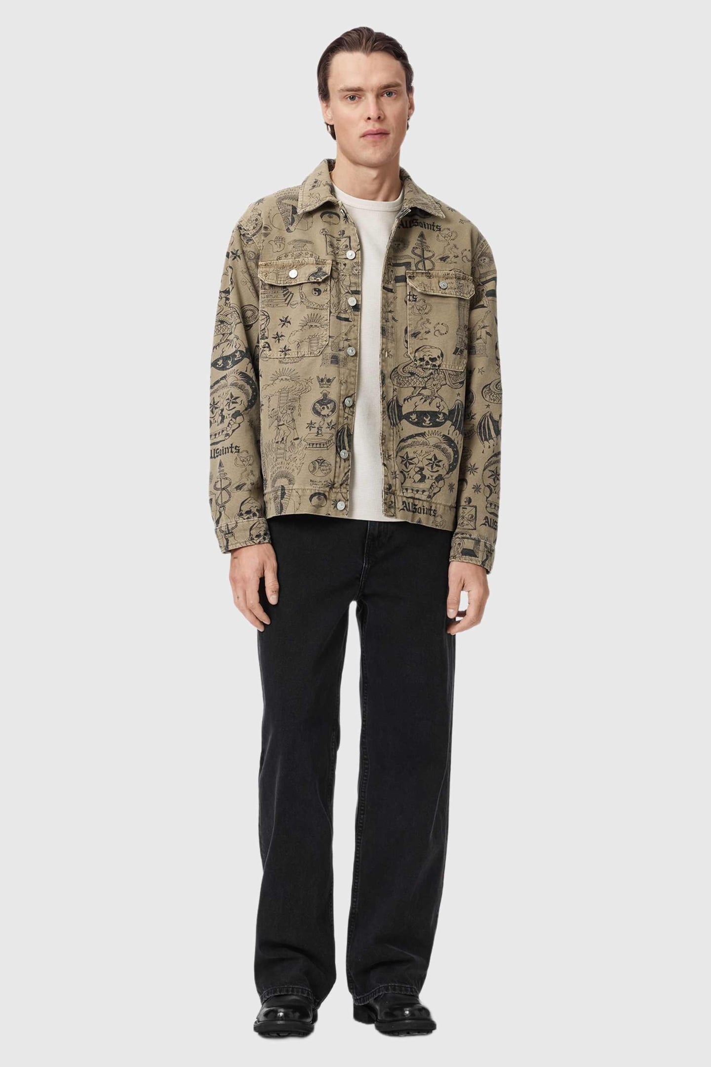 SHERB CANVAS SHACKET SAND BROWN 2