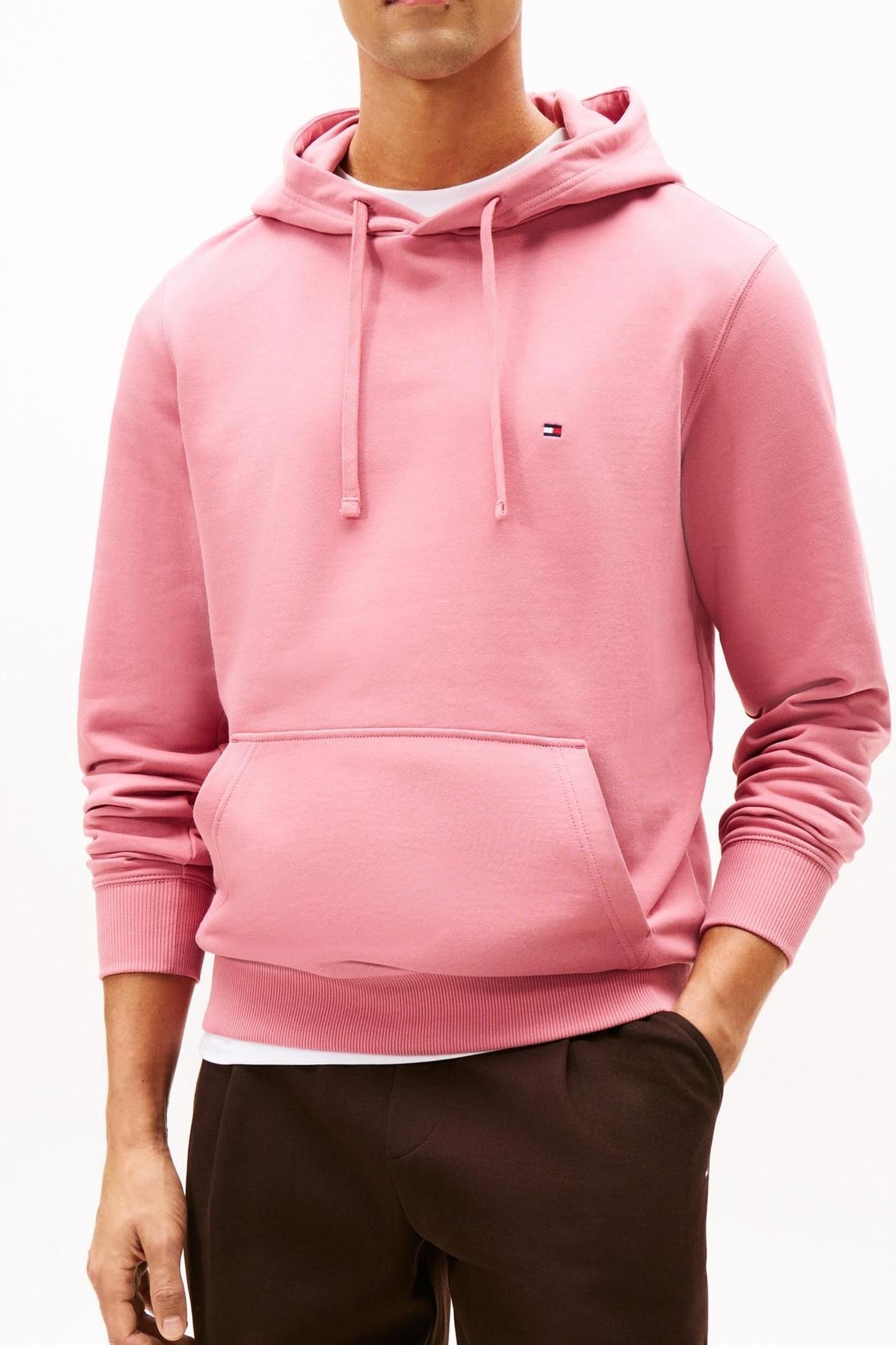 ESSENTIAL TERRY HOODIE CAMELLIA BLUSH 1