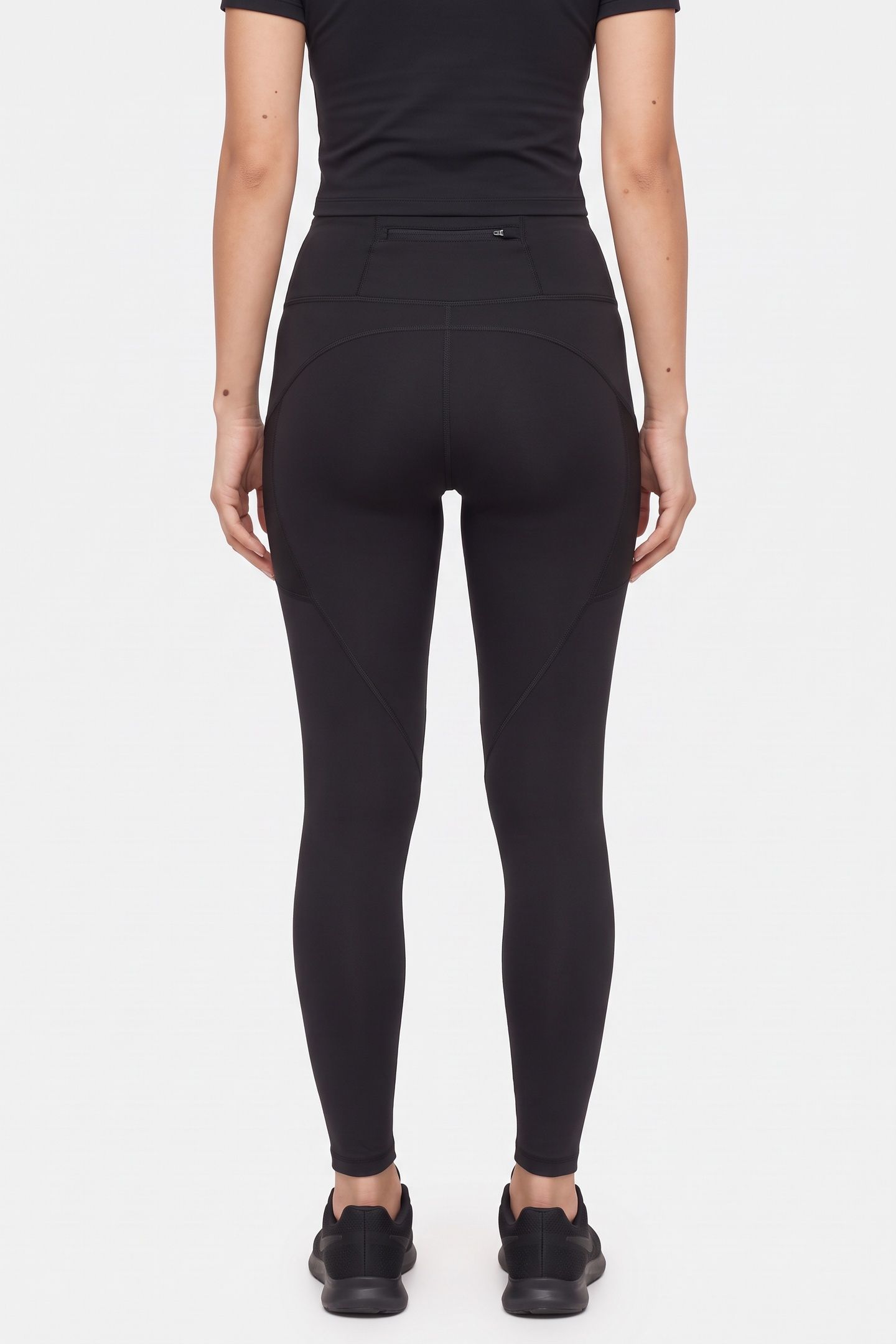 AAA EAST RUNNING TIGHTS BLACK 2