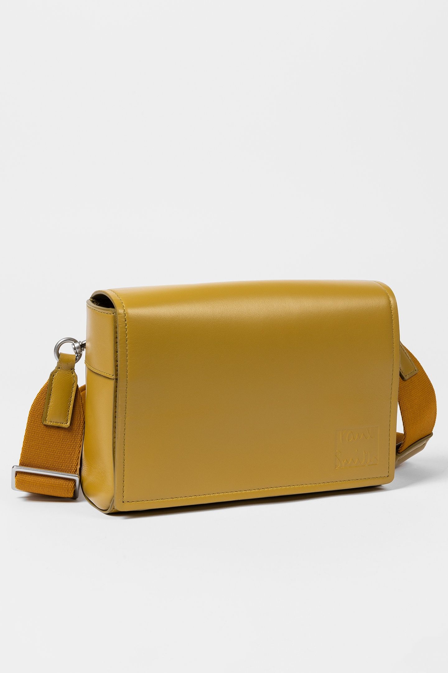 MEN BAG SHOW SML MESSNGR OCHRE YELLOW 5