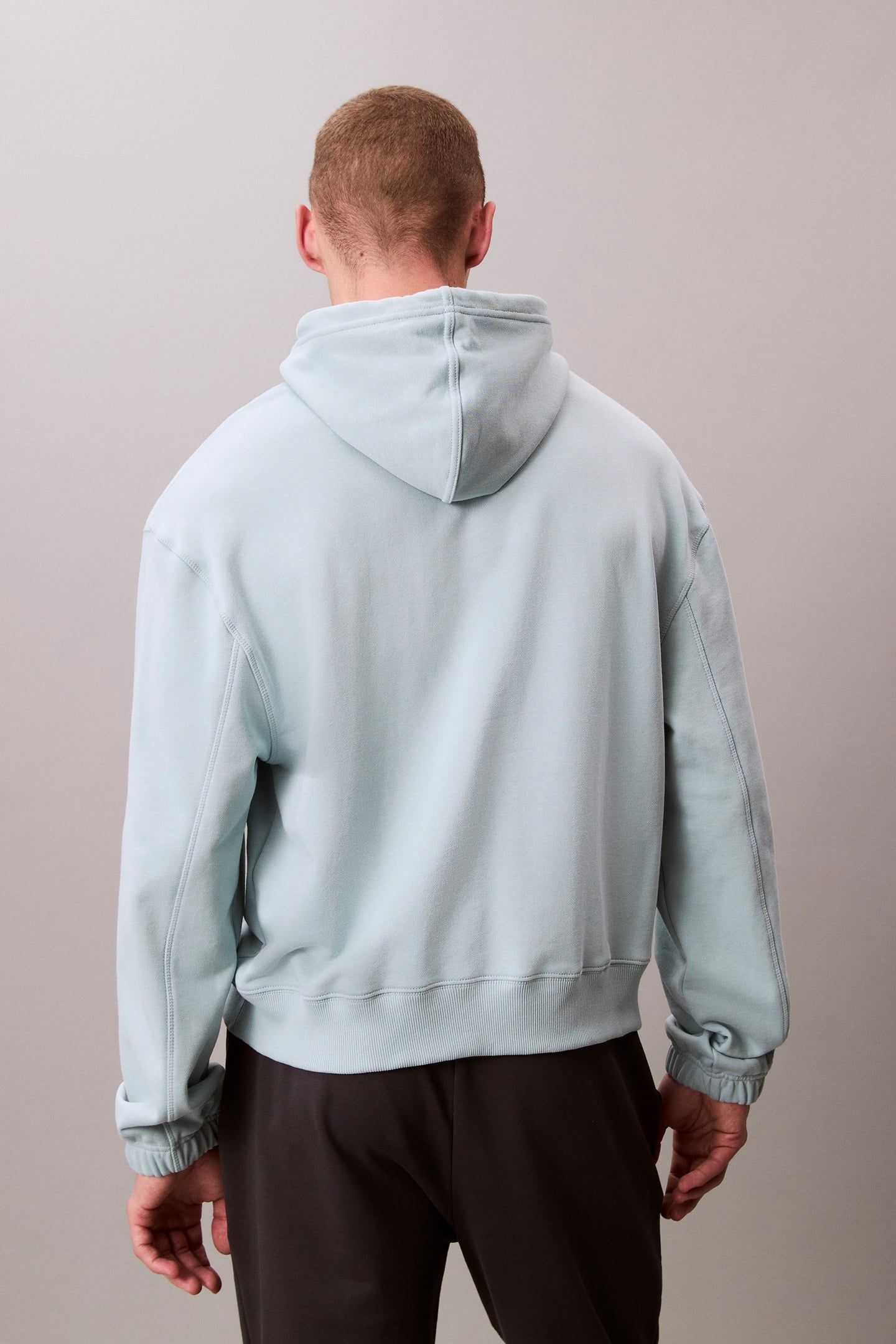 L/S HOODIE CLOUD BLUE 3