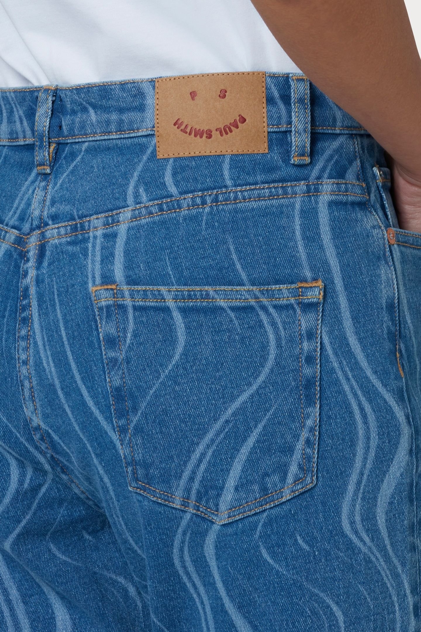 WOMENS STRIGHT FIT JEAN PRINTED 7