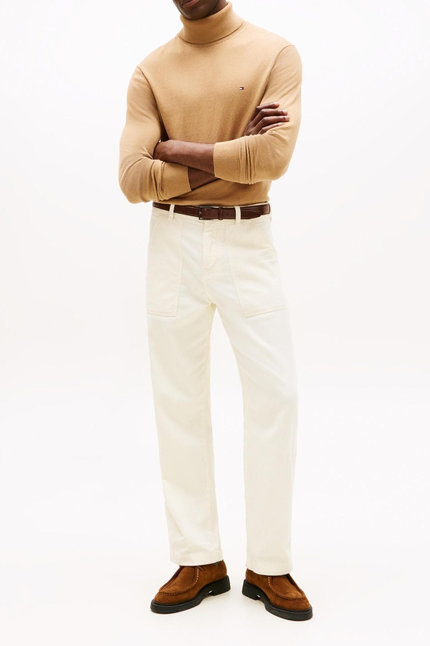 PIMA COTTON CASHMERE SWEATER TIMELESS CAMEL 3