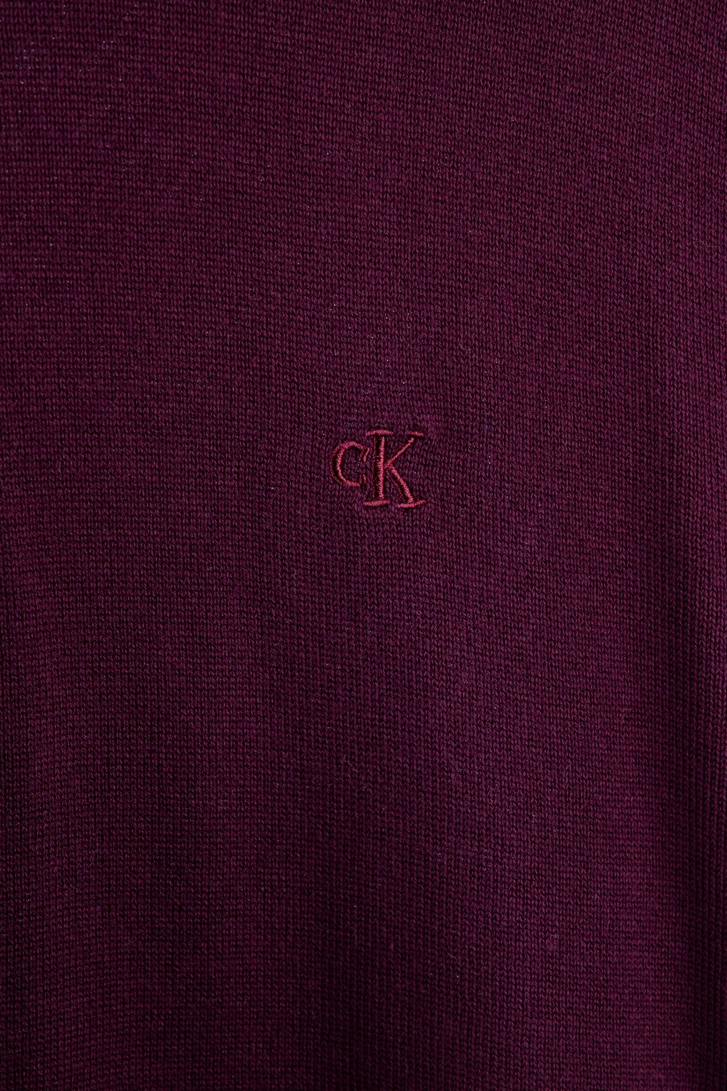 LS SUPIMA COTTON CREWNECK PASSION PLUM 4
