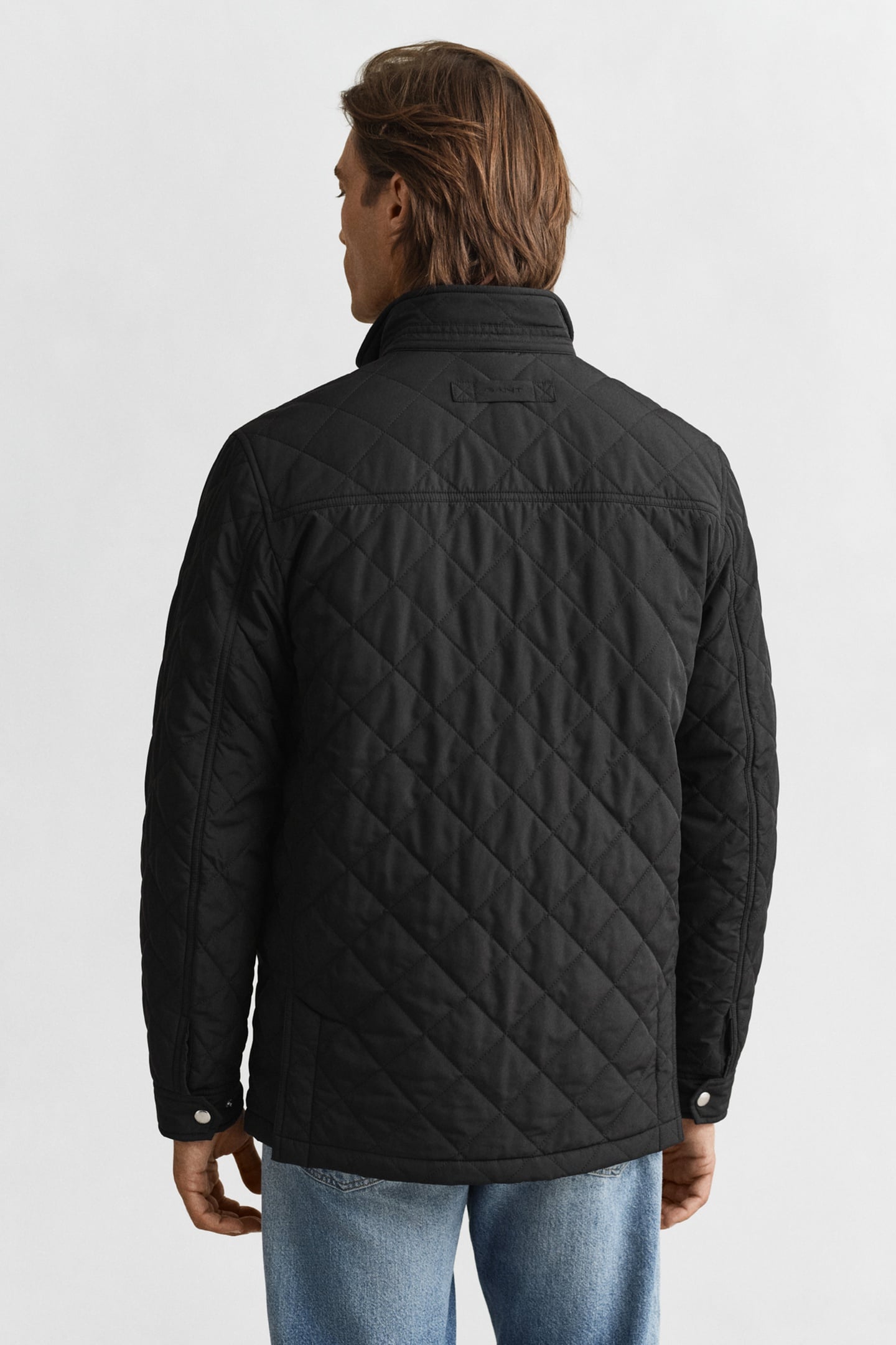 QUILTED WINDCHEATER MID JACKET BLACK 3