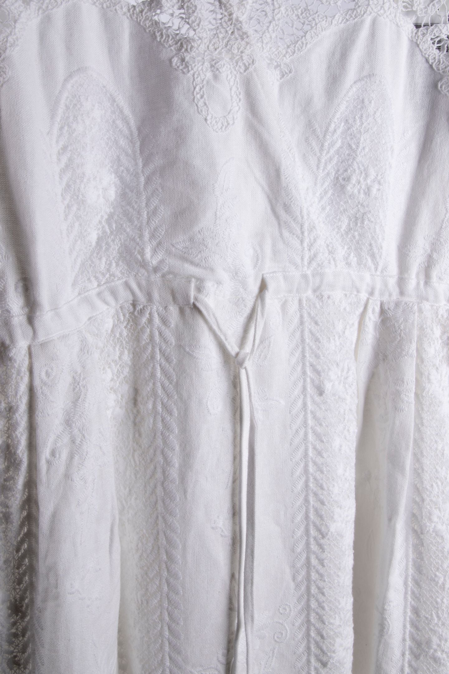 MID-LENGTH DRESS ECRU 4