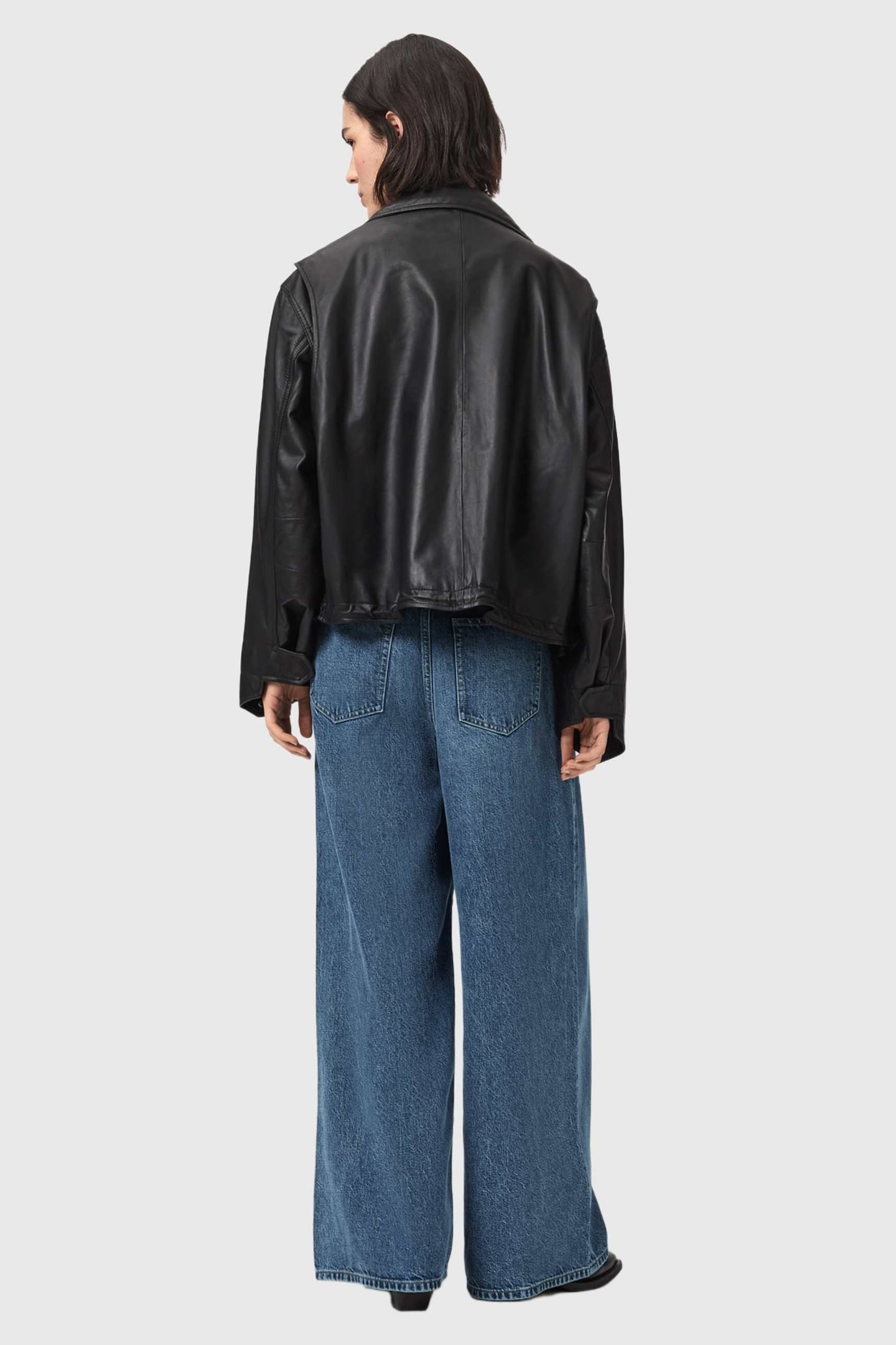 HAZE PLEAT JEAN MID INDIGO 6