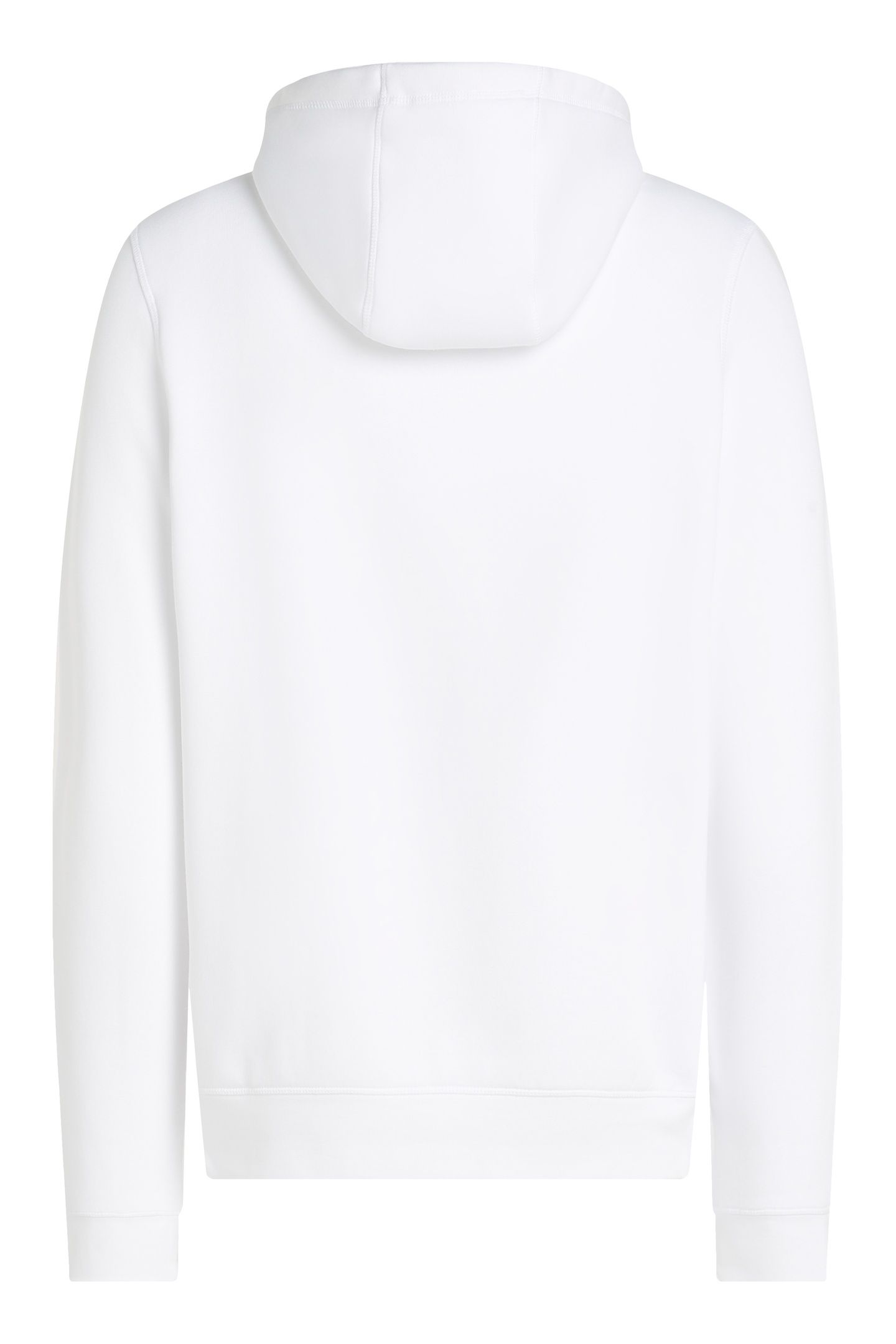 TOMMY LOGO HOODY WHITE 5
